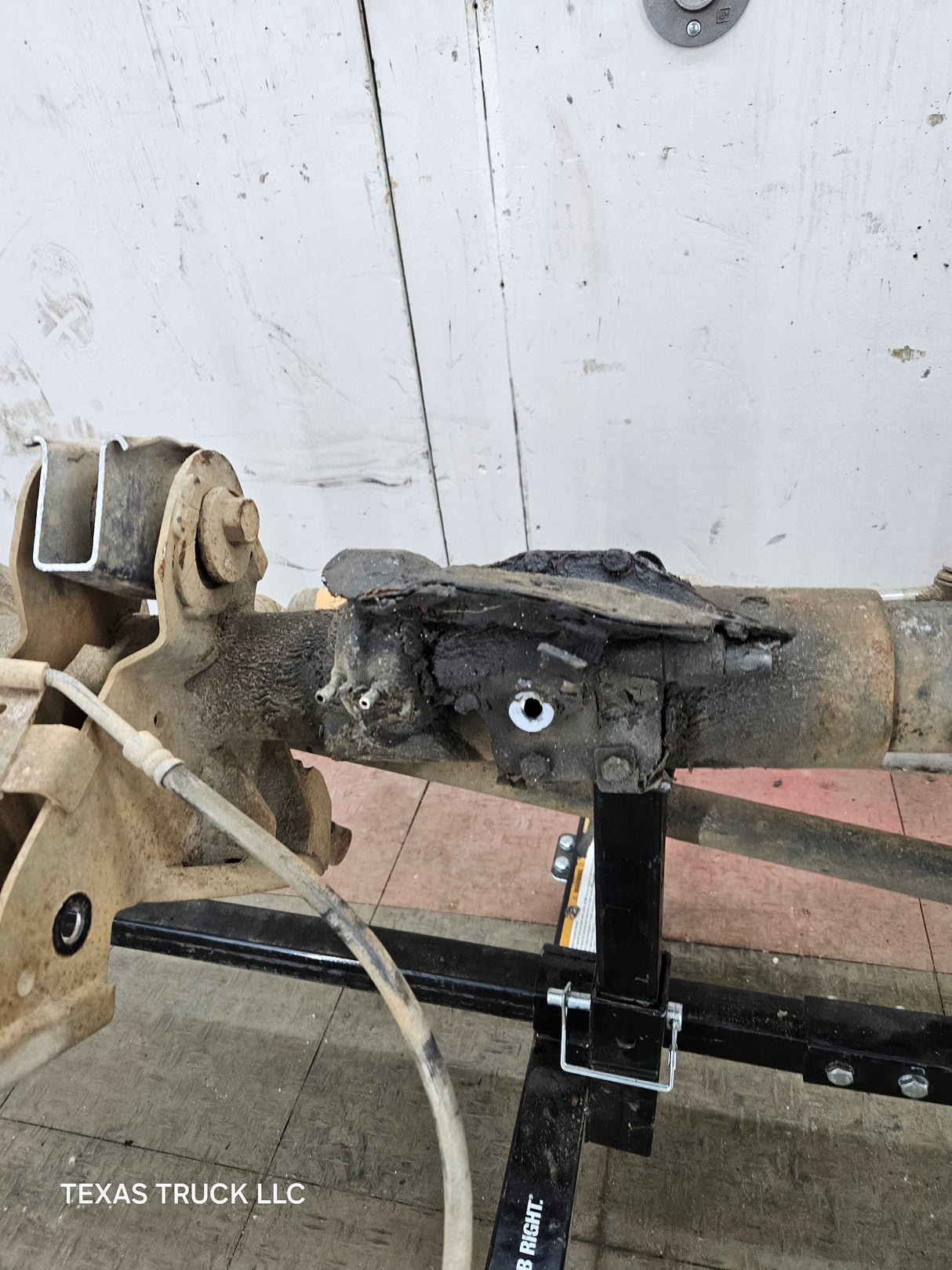 2001 Dodge Ram 1500 4wd 3.55 Front Axle Assembly Beam Assembly