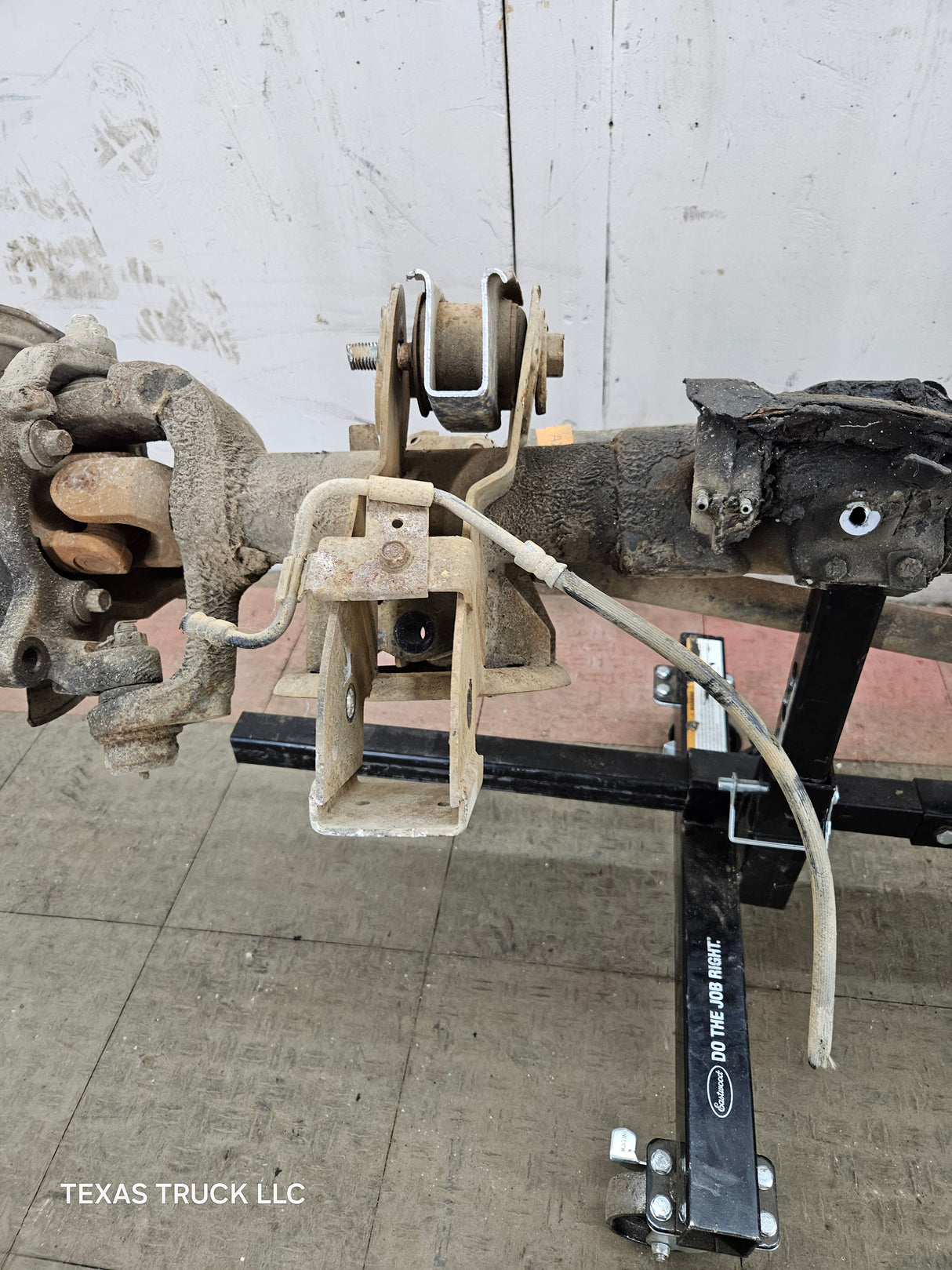 2001 Dodge Ram 1500 4wd 3.55 Front Axle Assembly Beam Assembly