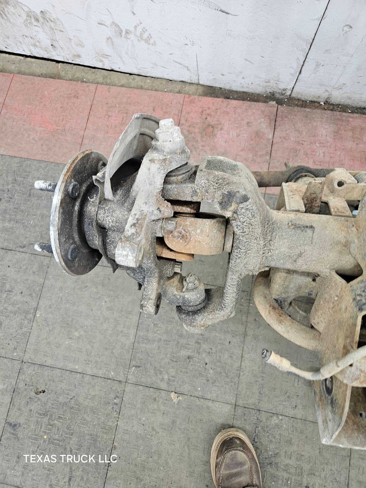 2001 Dodge Ram 1500 4wd 3.55 Front Axle Assembly Beam Assembly