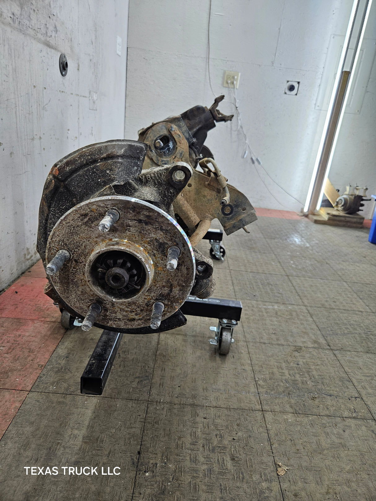 2001 Dodge Ram 1500 4wd 3.55 Front Axle Assembly Beam Assembly