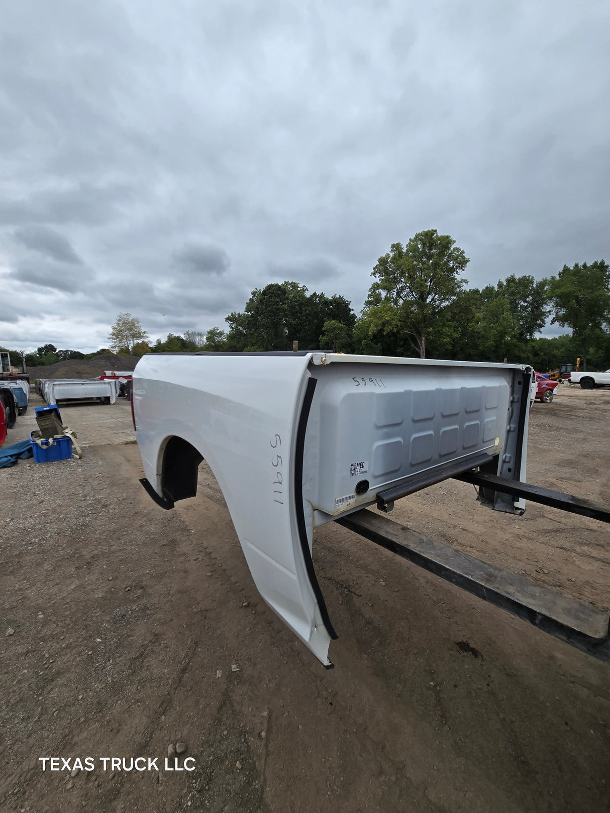 2009-2018 Dodge Ram 1500 4th gen 5' 7" Short Truck Bed - White