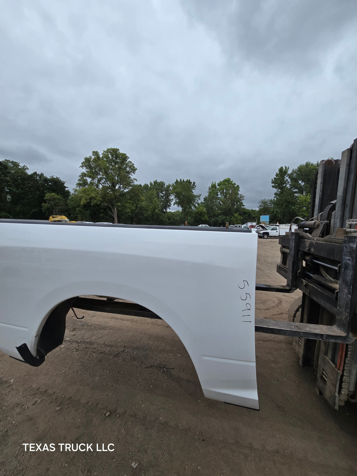 2009-2018 Dodge Ram 1500 4th gen 5' 7" Short Truck Bed - White