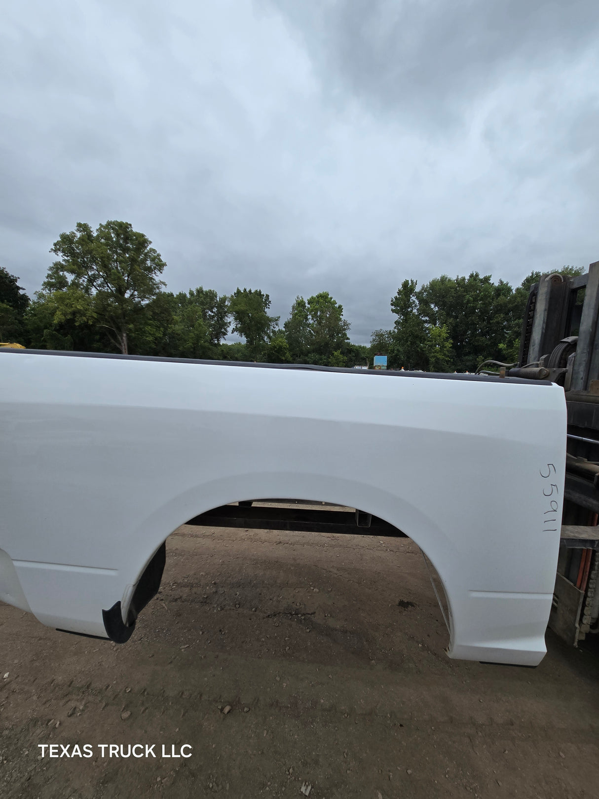 2009-2018 Dodge Ram 1500 4th gen 5' 7" Short Truck Bed - White