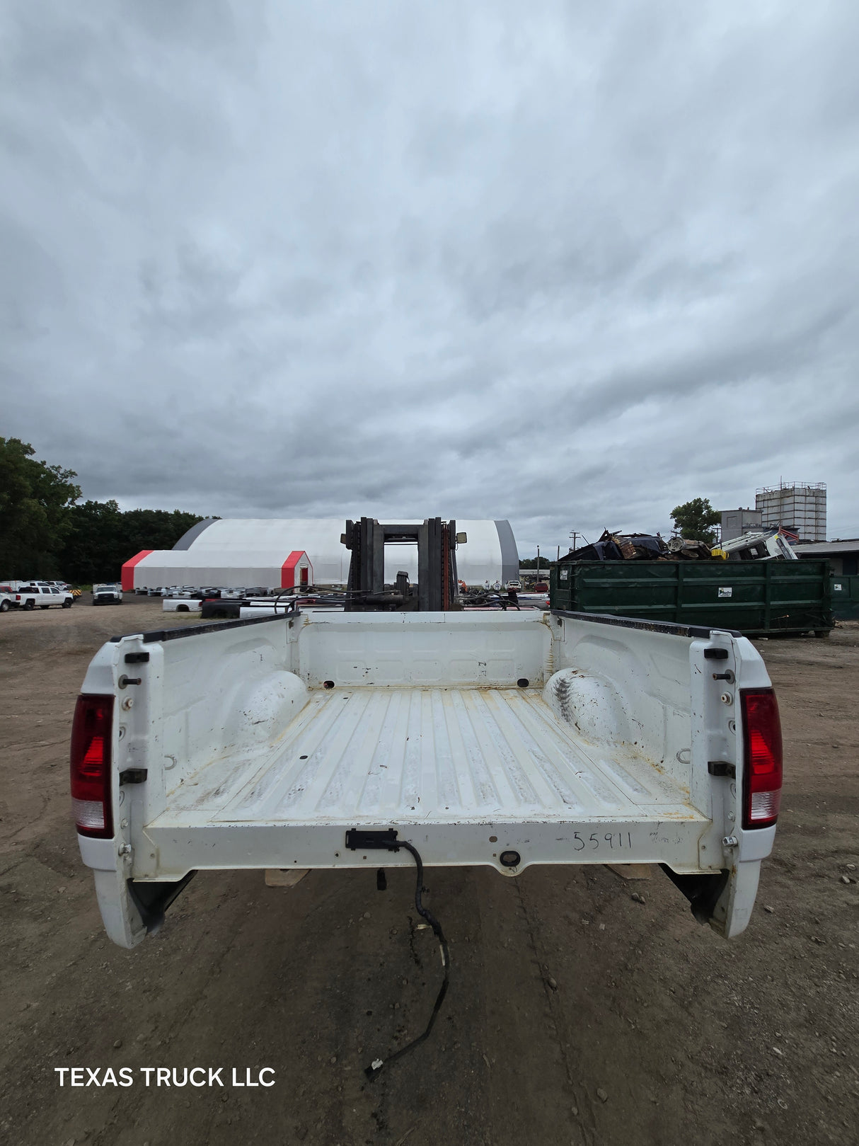 2009-2018 Dodge Ram 1500 4th gen 5' 7" Short Truck Bed - White