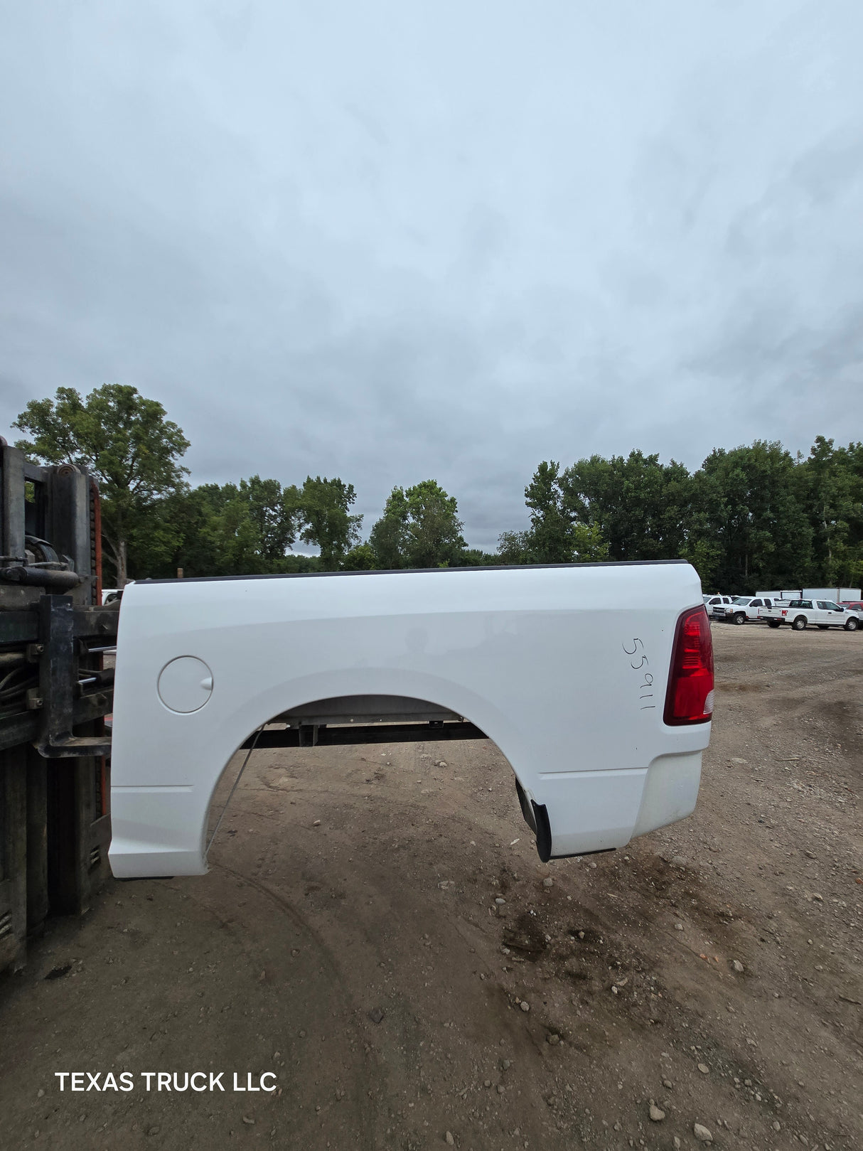 2009-2018 Dodge Ram 1500 4th gen 5' 7" Short Truck Bed - White