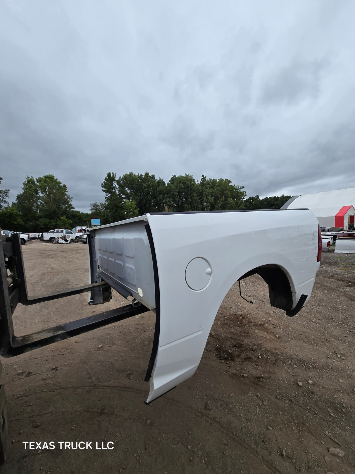 2009-2018 Dodge Ram 1500 4th gen 5' 7" Short Truck Bed - White