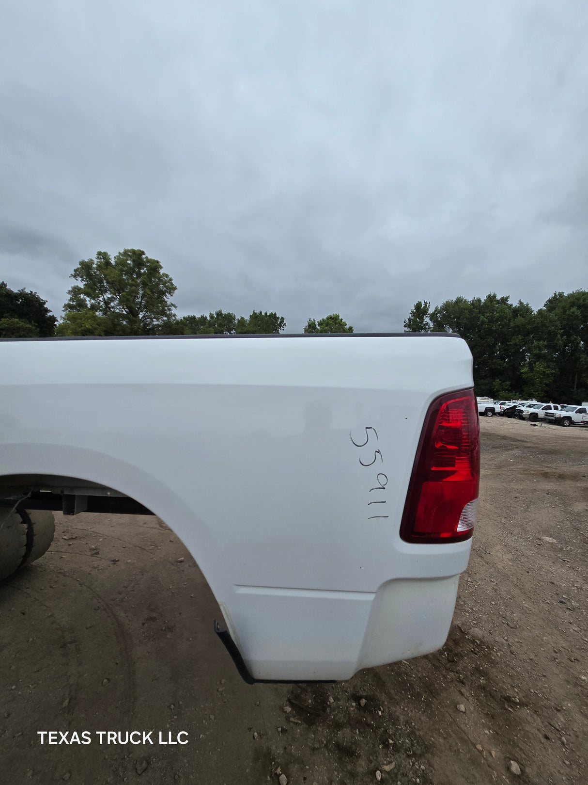 2009-2018 Dodge Ram 1500 4th gen 5' 7" Short Truck Bed - White