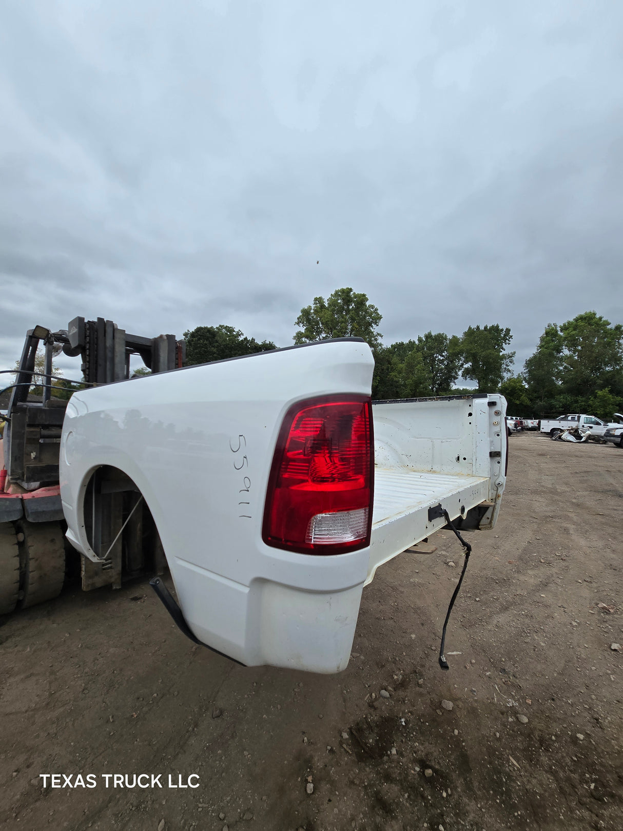 2009-2018 Dodge Ram 1500 4th gen 5' 7" Short Truck Bed - White