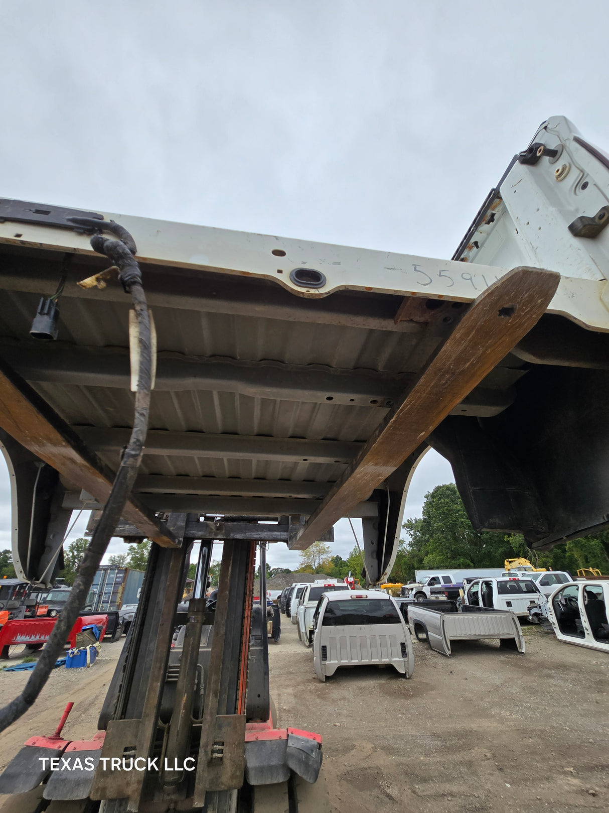 2009-2018 Dodge Ram 1500 4th gen 5' 7" Short Truck Bed - White