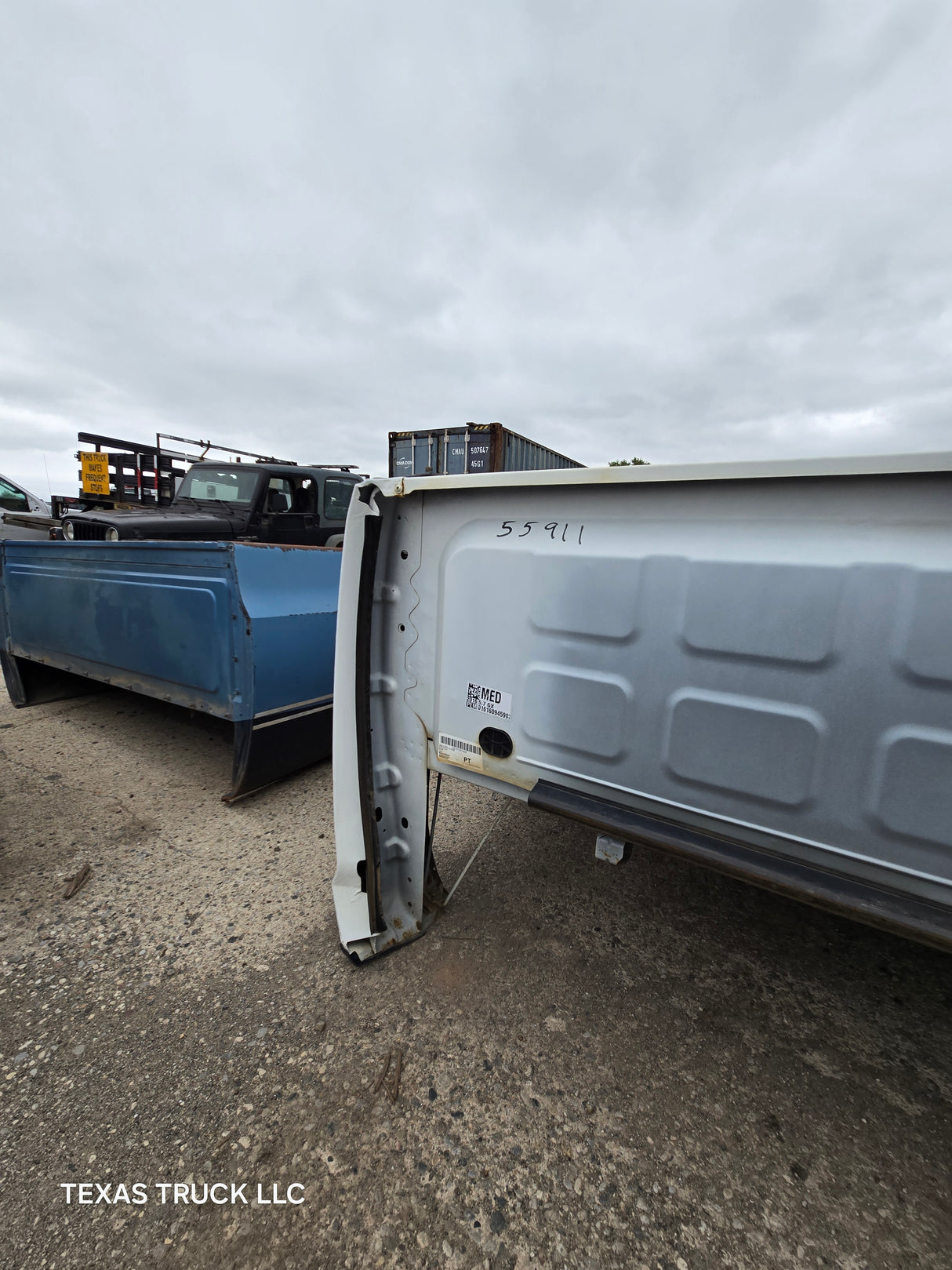 2009-2018 Dodge Ram 1500 4th gen 5' 7" Short Truck Bed - White