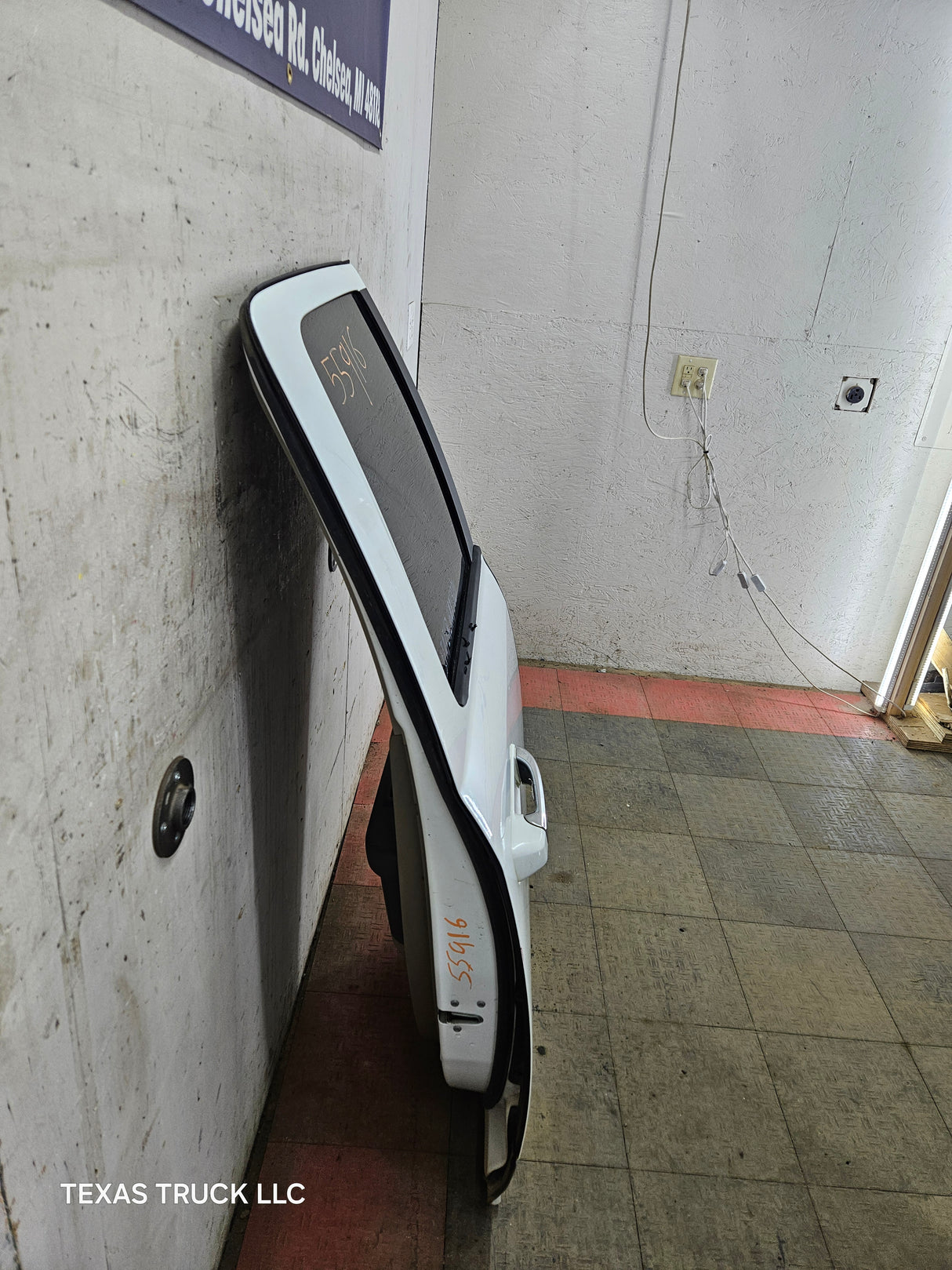 2009-2018 Dodge Ram 4th Gen Passenger Side Rear Quad Cab Door 1500 2500 3500 4500 5500 - Bright White Clear Coat & Pebble Beige/Bark Brown