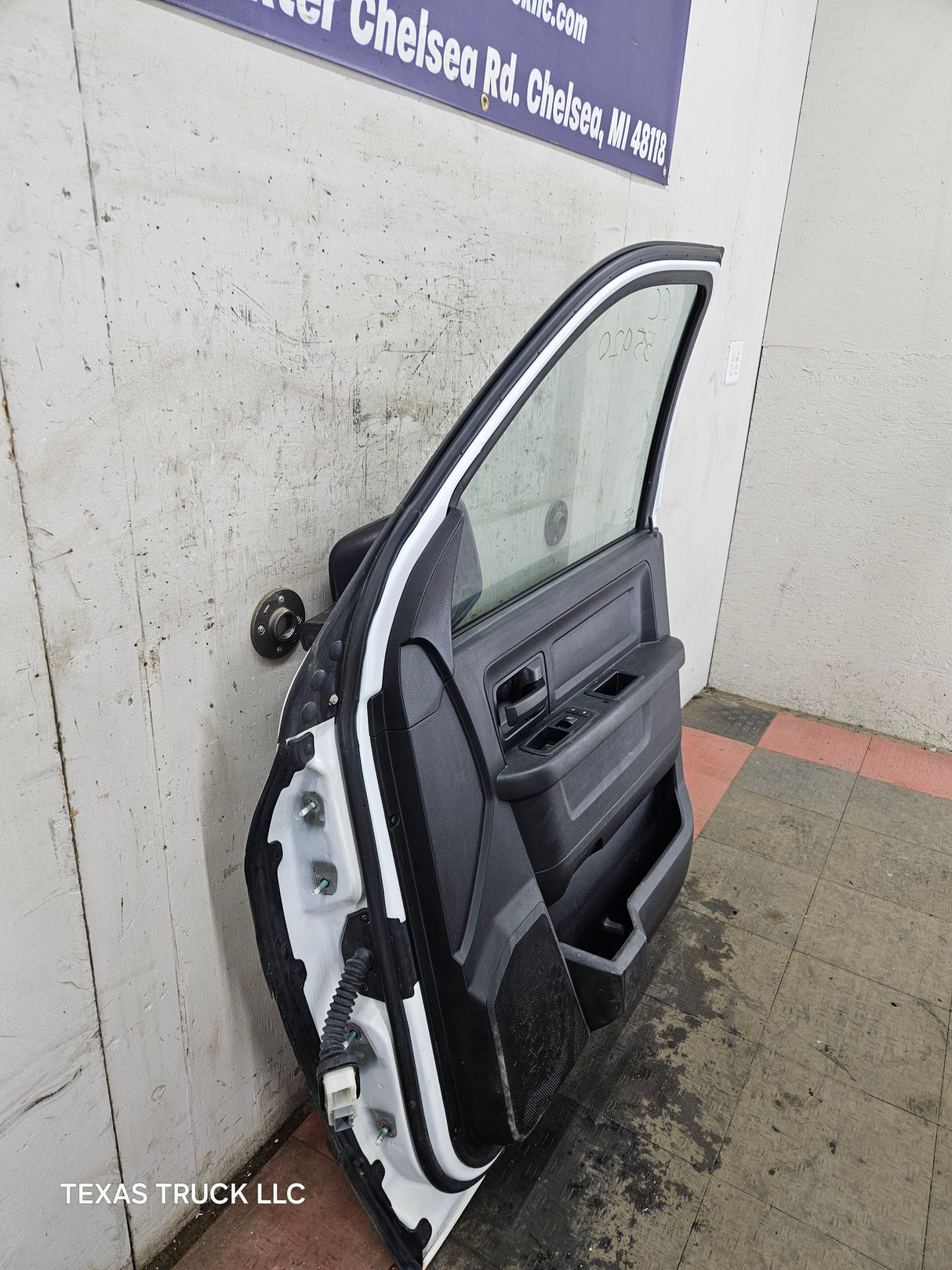 2009-2018 Dodge Ram 4th Gen Passenger Side RH Front Quad Crew Cab Door 1500 2500 3500 4500 5500 - Bright White Clear Coat