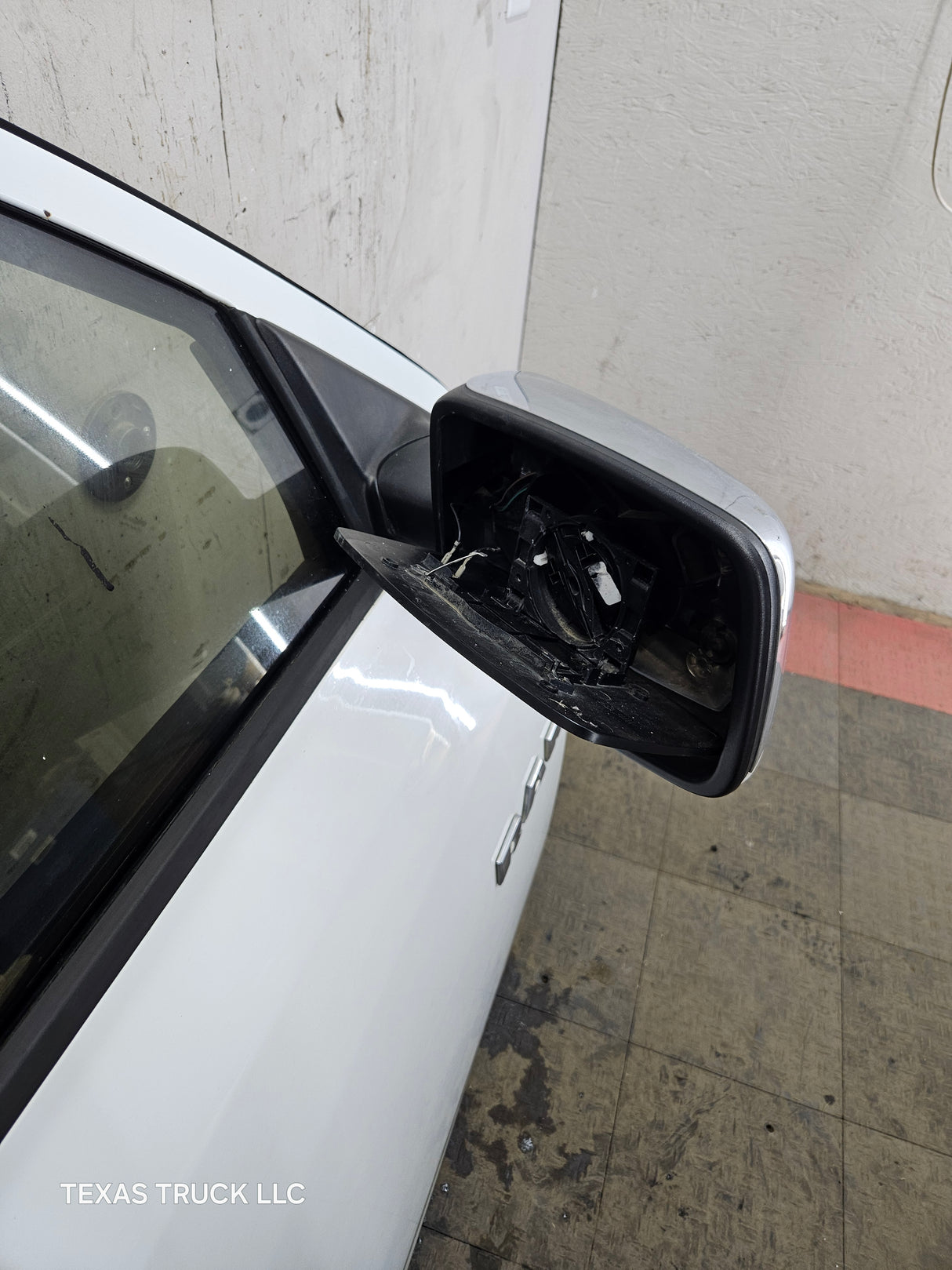 2009-2018 Dodge Ram 4th Gen Passenger Side RH Front Quad Crew Cab Door 1500 2500 3500 4500 5500 - Bright White Clear Coat & Pebble Beige/Bark Brown