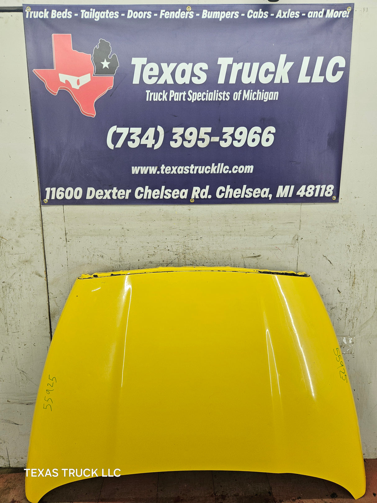 2003-2008 Dodge Ram 3rd Gen 1500 2500 3500 Hood - Yellow