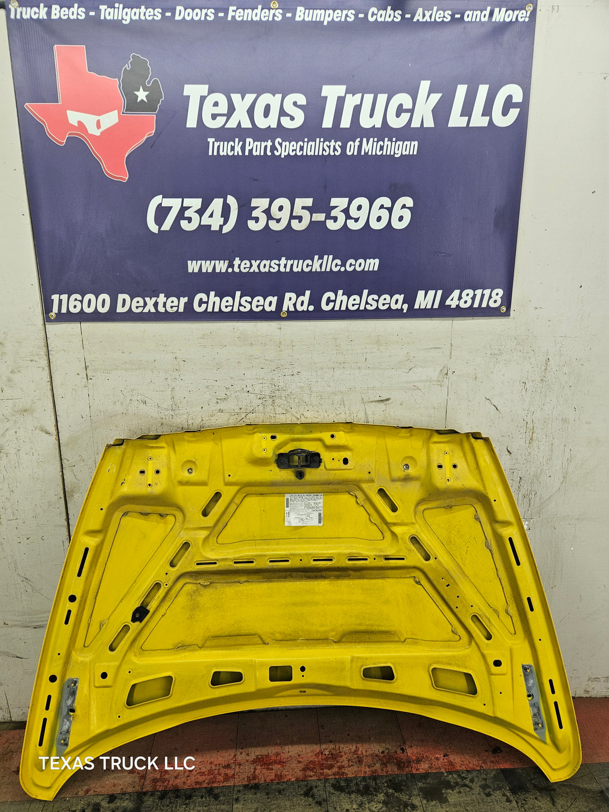 2003-2008 Dodge Ram 3rd Gen 1500 2500 3500 Hood - Yellow