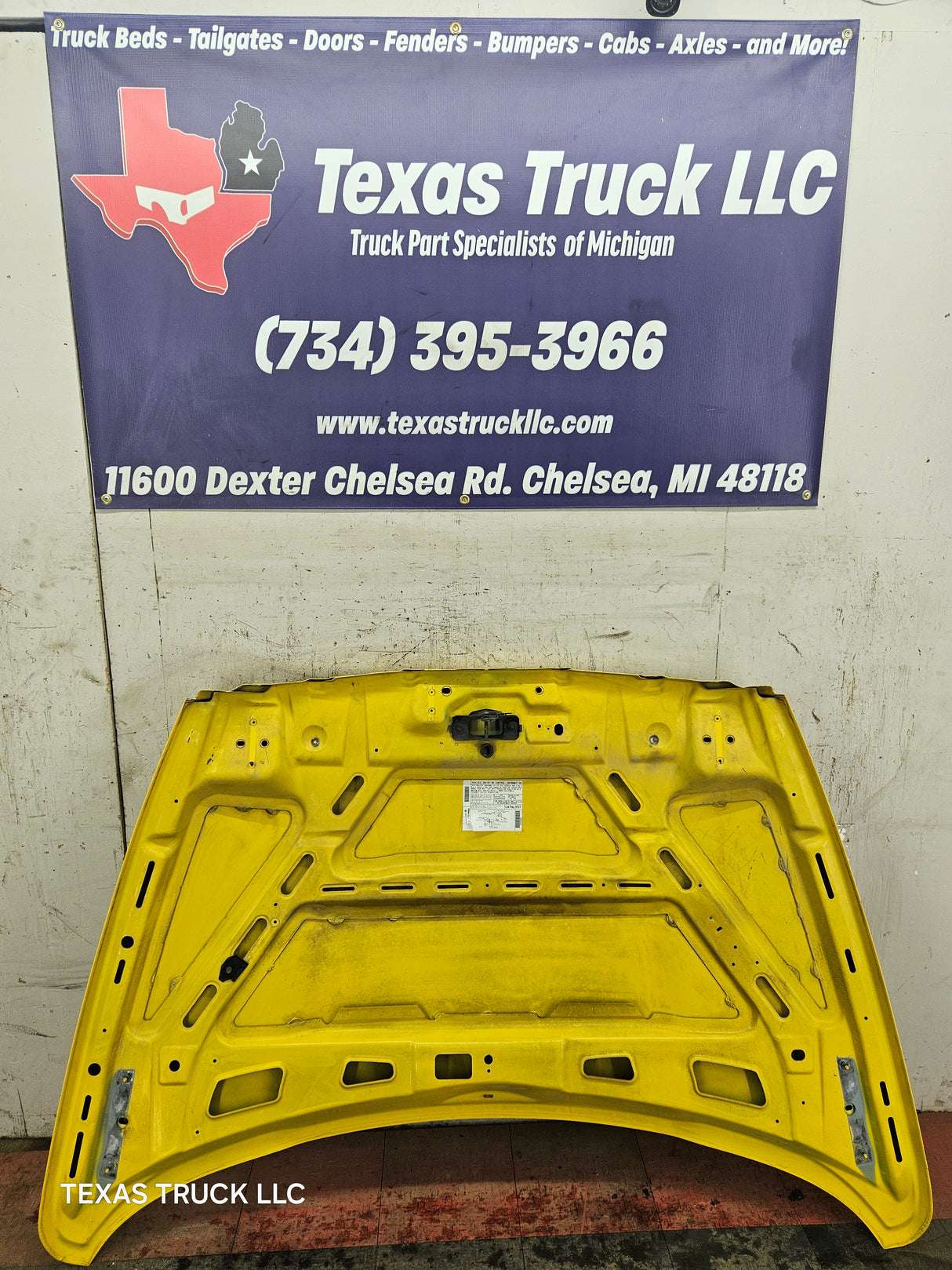 2003-2008 Dodge Ram 3rd Gen 1500 2500 3500 Hood - Yellow