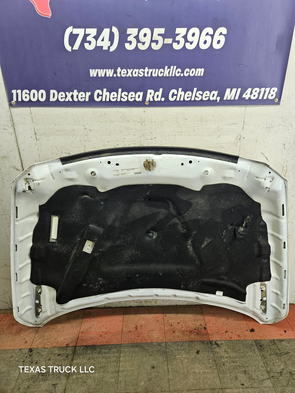 2009-2018 Dodge Ram 1500 4th Gen Hood - White