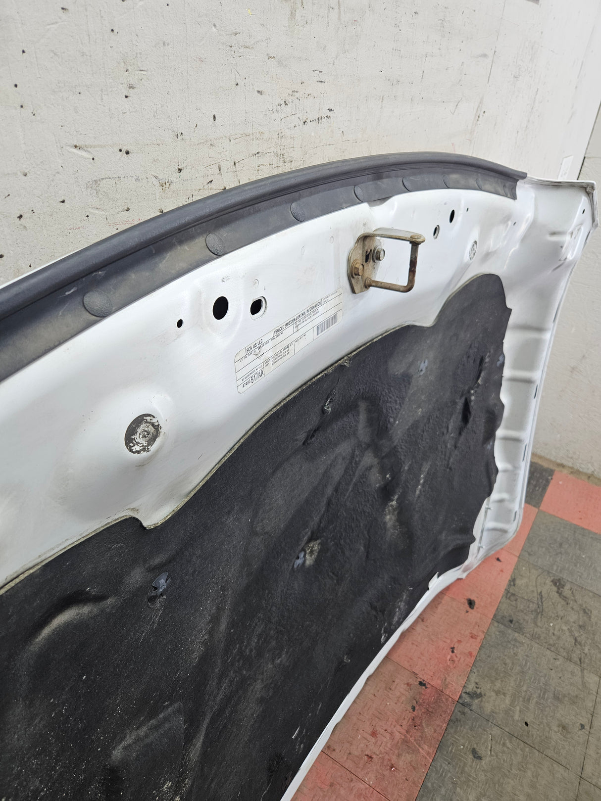 2009-2018 Dodge Ram 1500 4th Gen Hood - White