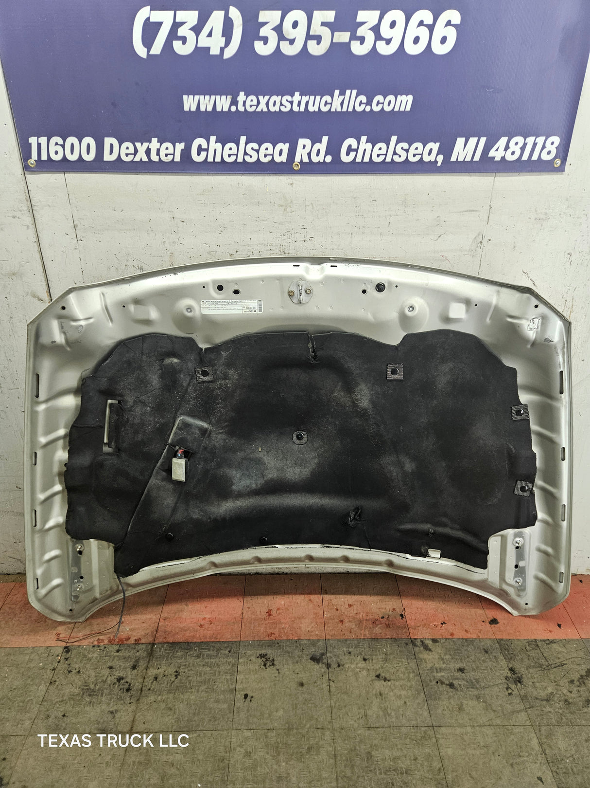 2009-2018 Dodge Ram 1500 4th Gen Hood - Light Graystone Pearl Coat