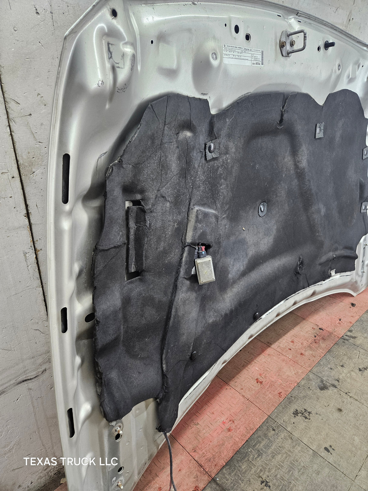 2009-2018 Dodge Ram 1500 4th Gen Hood - Light Graystone Pearl Coat