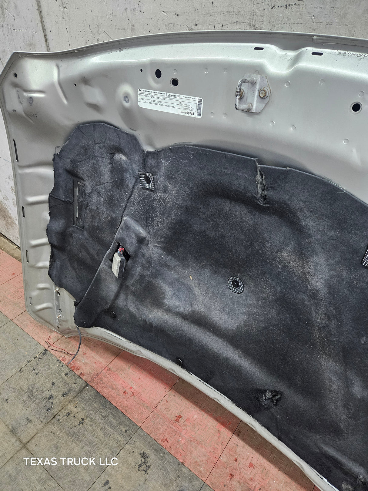 2009-2018 Dodge Ram 1500 4th Gen Hood - Light Graystone Pearl Coat