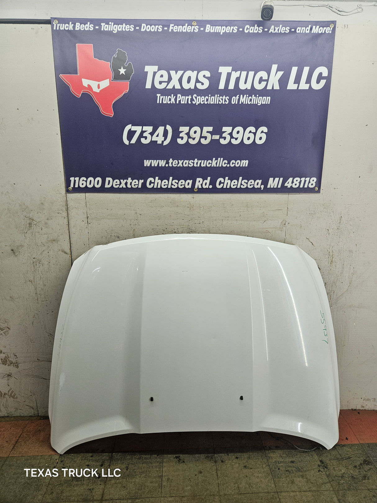 2009-2018 Dodge Ram 1500 4th Gen Hood - White