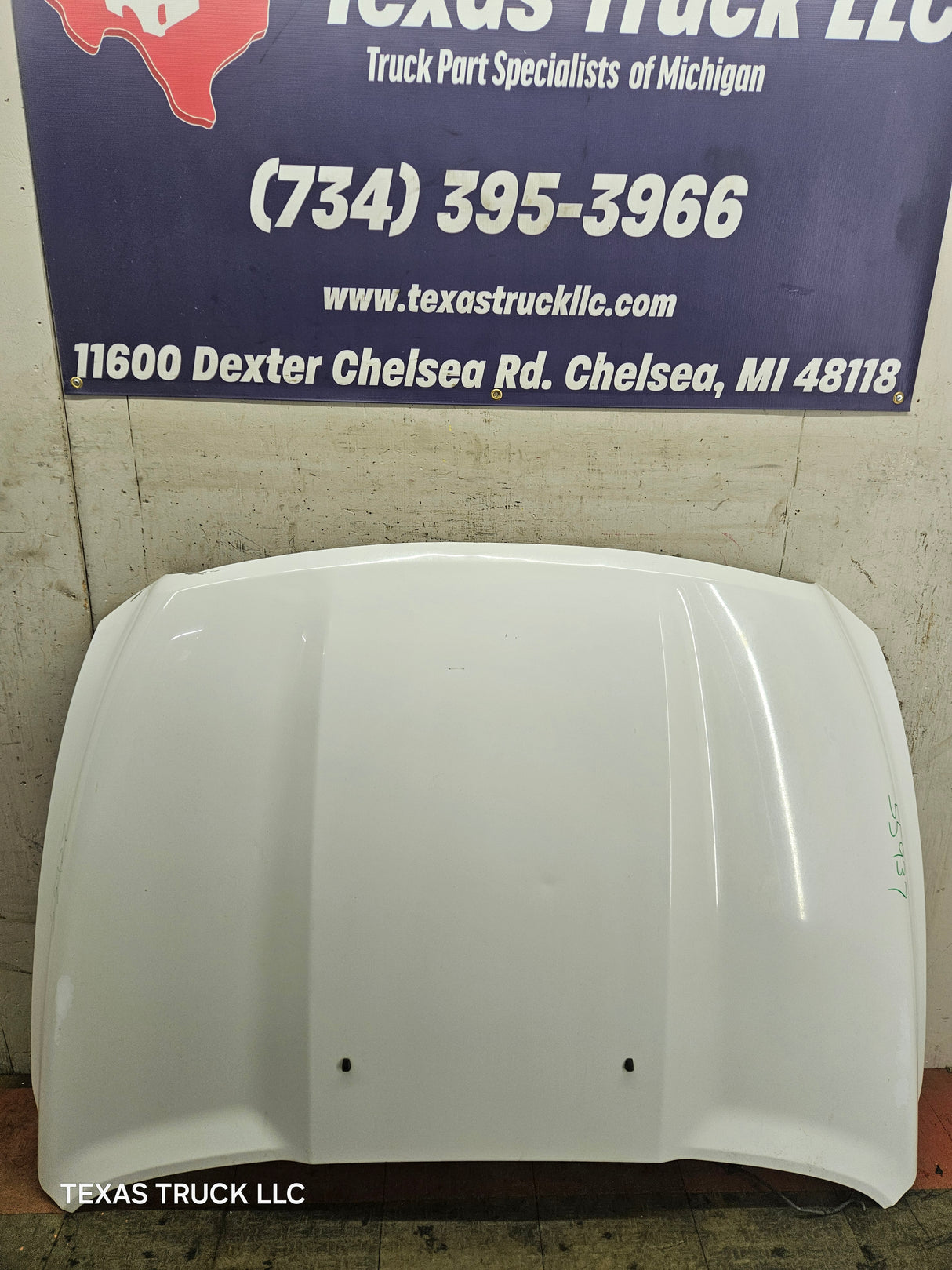 2009-2018 Dodge Ram 1500 4th Gen Hood - White