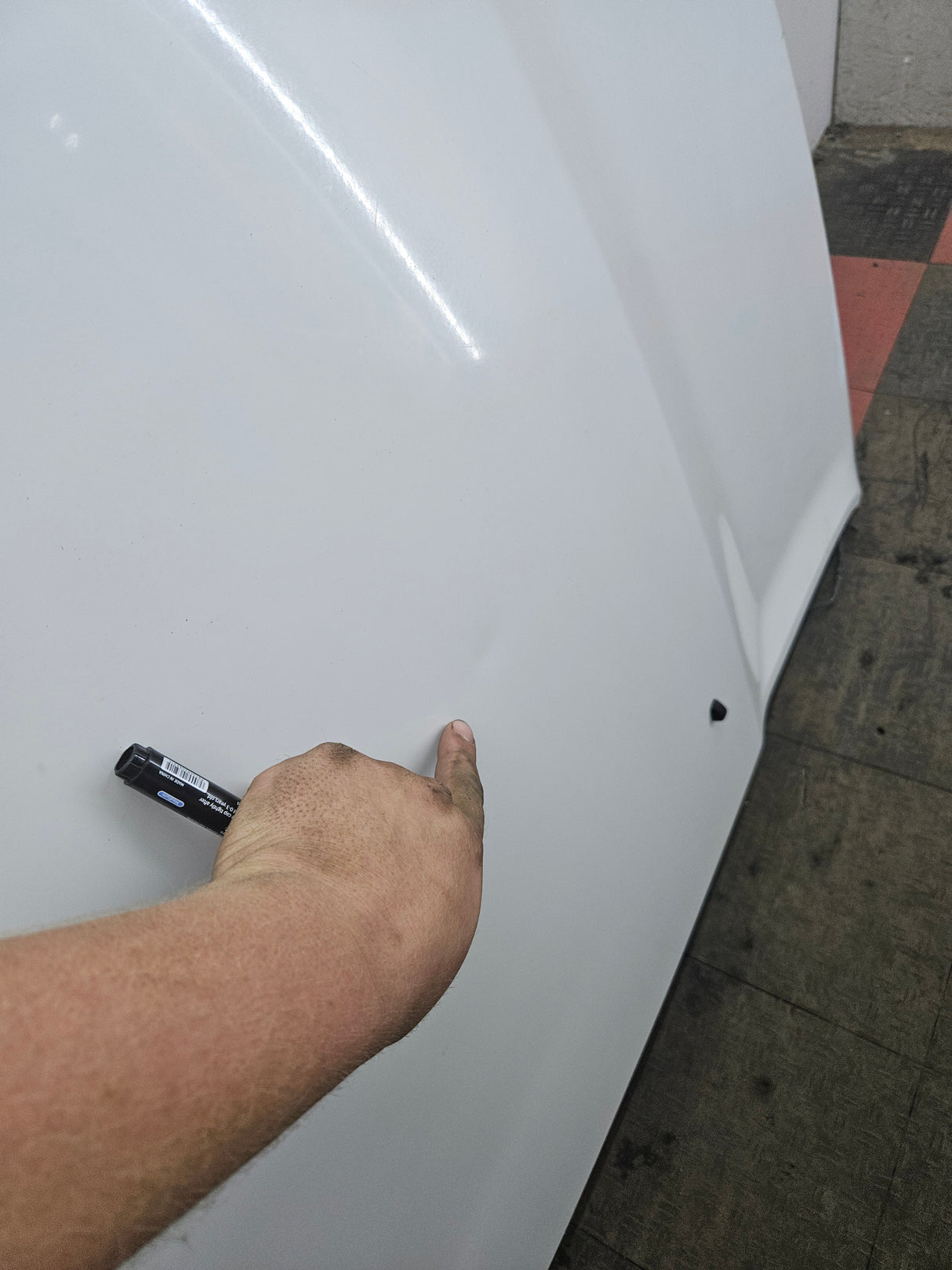 2009-2018 Dodge Ram 1500 4th Gen Hood - White