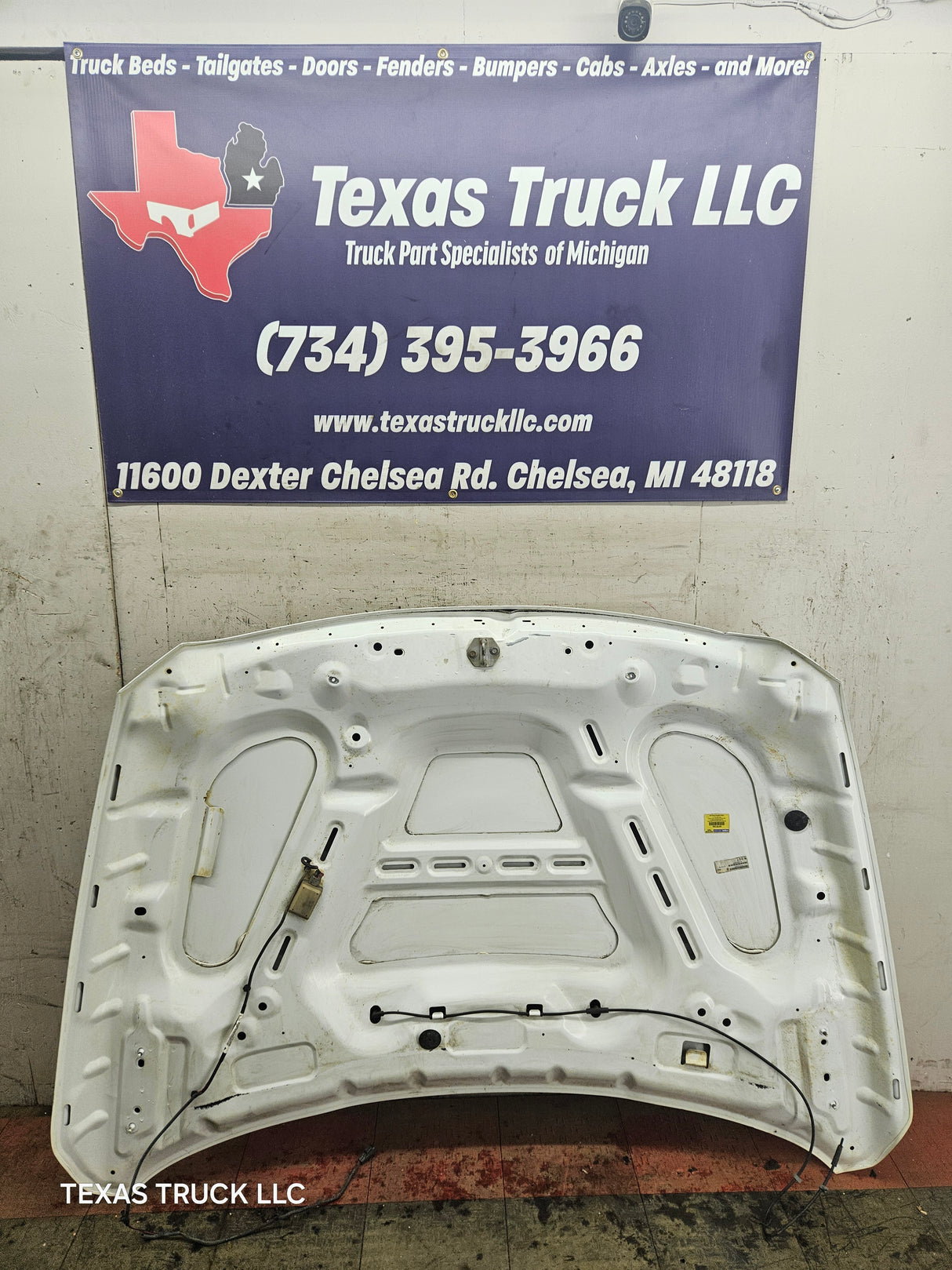 2009-2018 Dodge Ram 1500 4th Gen Hood - White