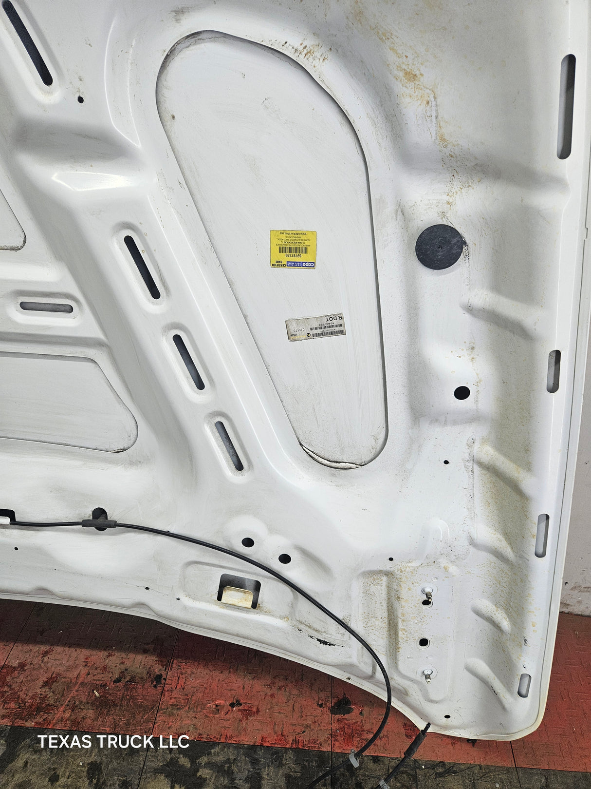 2009-2018 Dodge Ram 1500 4th Gen Hood - White