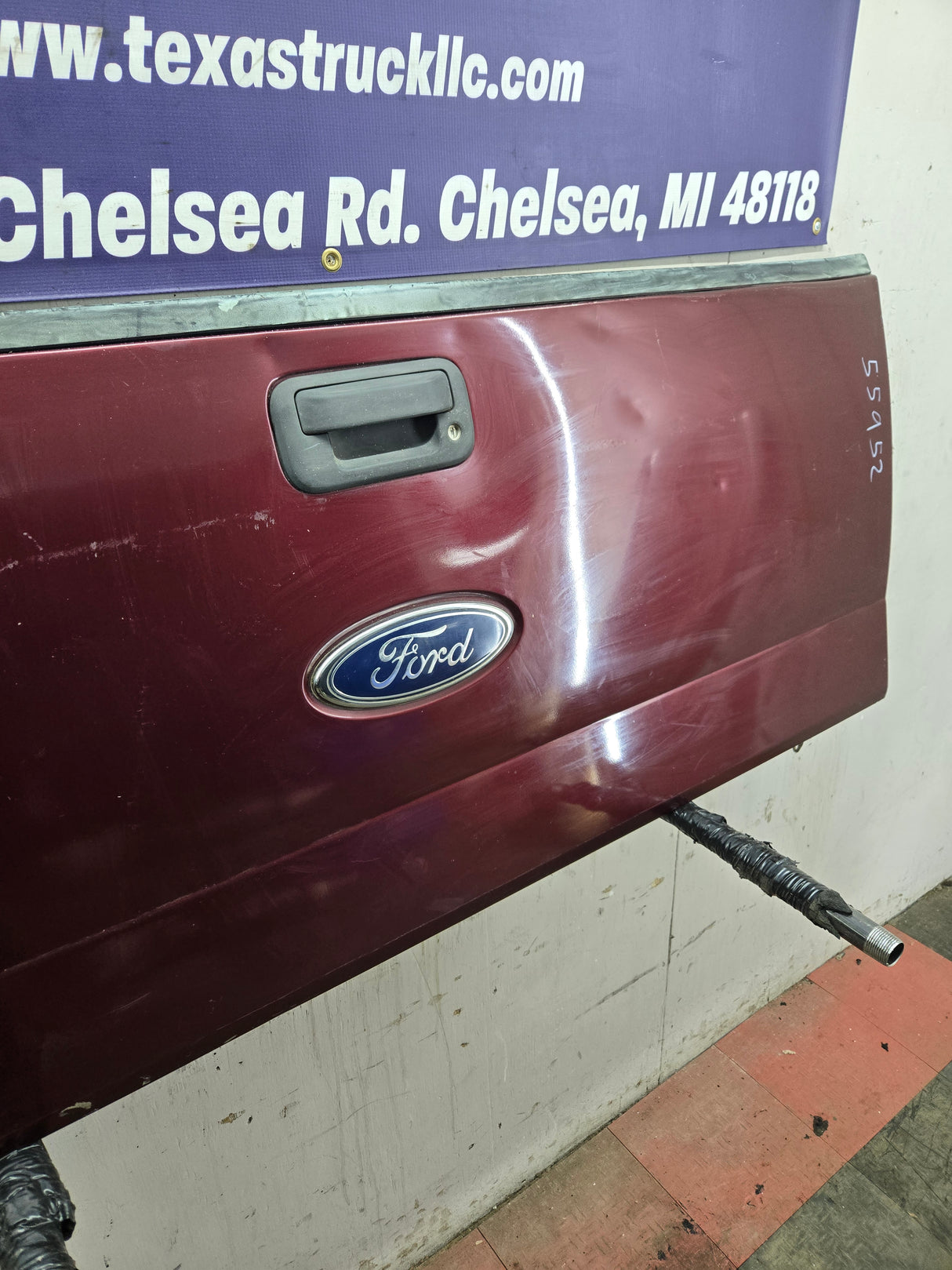 2004-2008 Ford F-150 Tailgate - Maroon