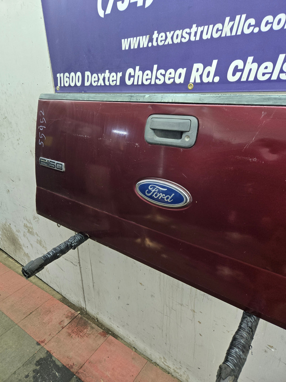 2004-2008 Ford F-150 Tailgate - Maroon