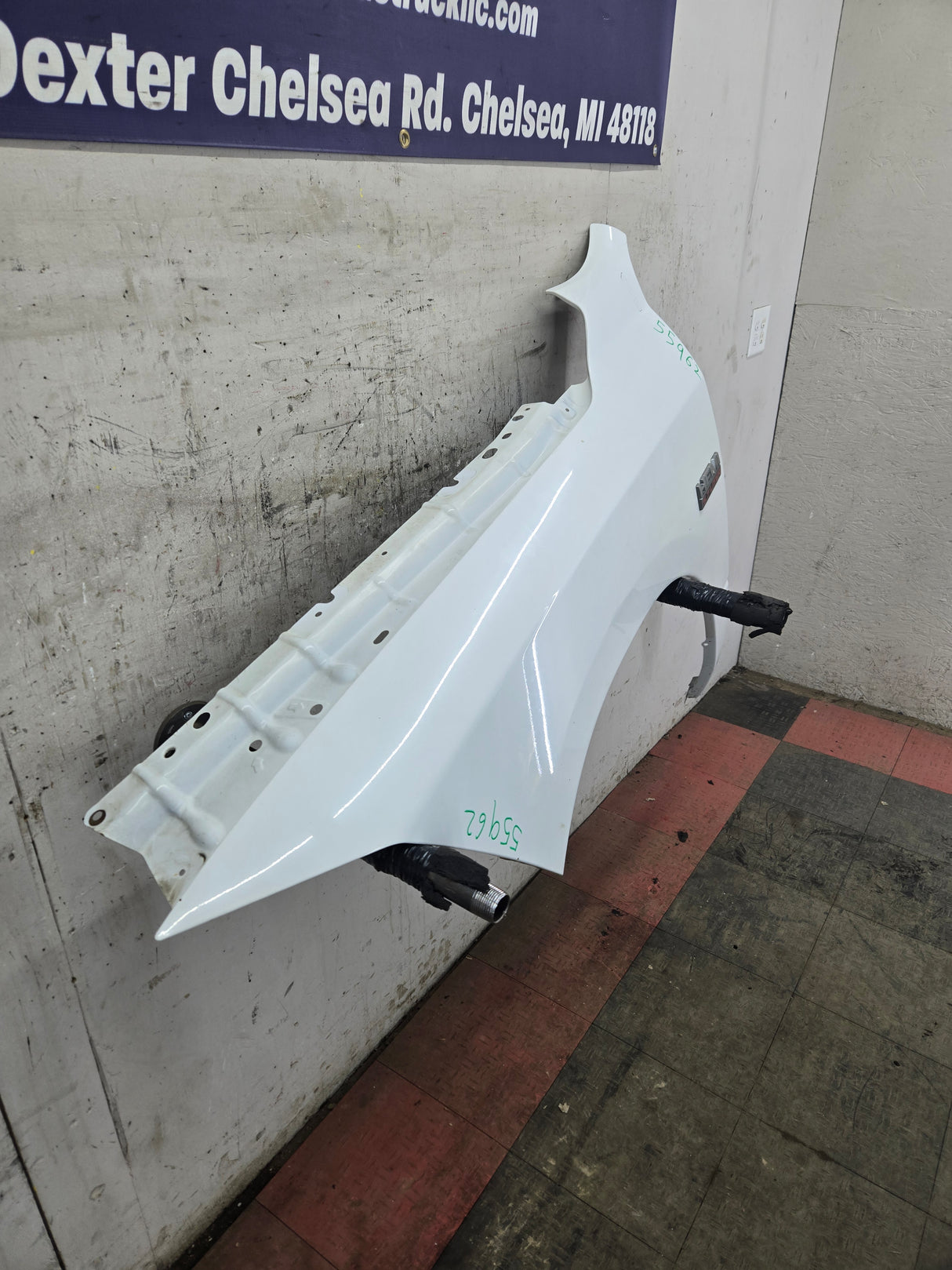 2009-2018 Dodge Ram 4th Gen LH Driver Side Front Fender 1500 2500 3500 - White