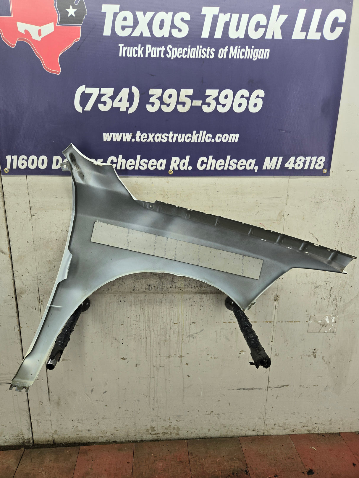 2009-2018 Dodge Ram 4th Gen LH Driver Side Front Fender 1500 2500 3500 - White