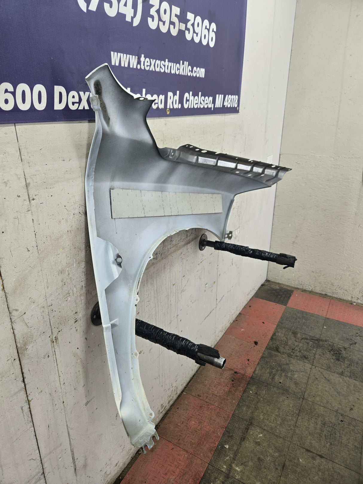 2009-2018 Dodge Ram 4th Gen LH Driver Side Front Fender 1500 2500 3500 - White