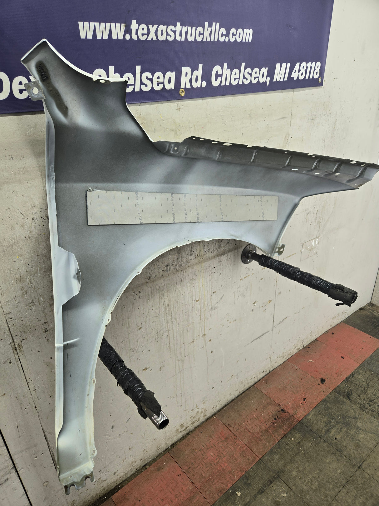 2009-2018 Dodge Ram 4th Gen LH Driver Side Front Fender 1500 2500 3500 - White