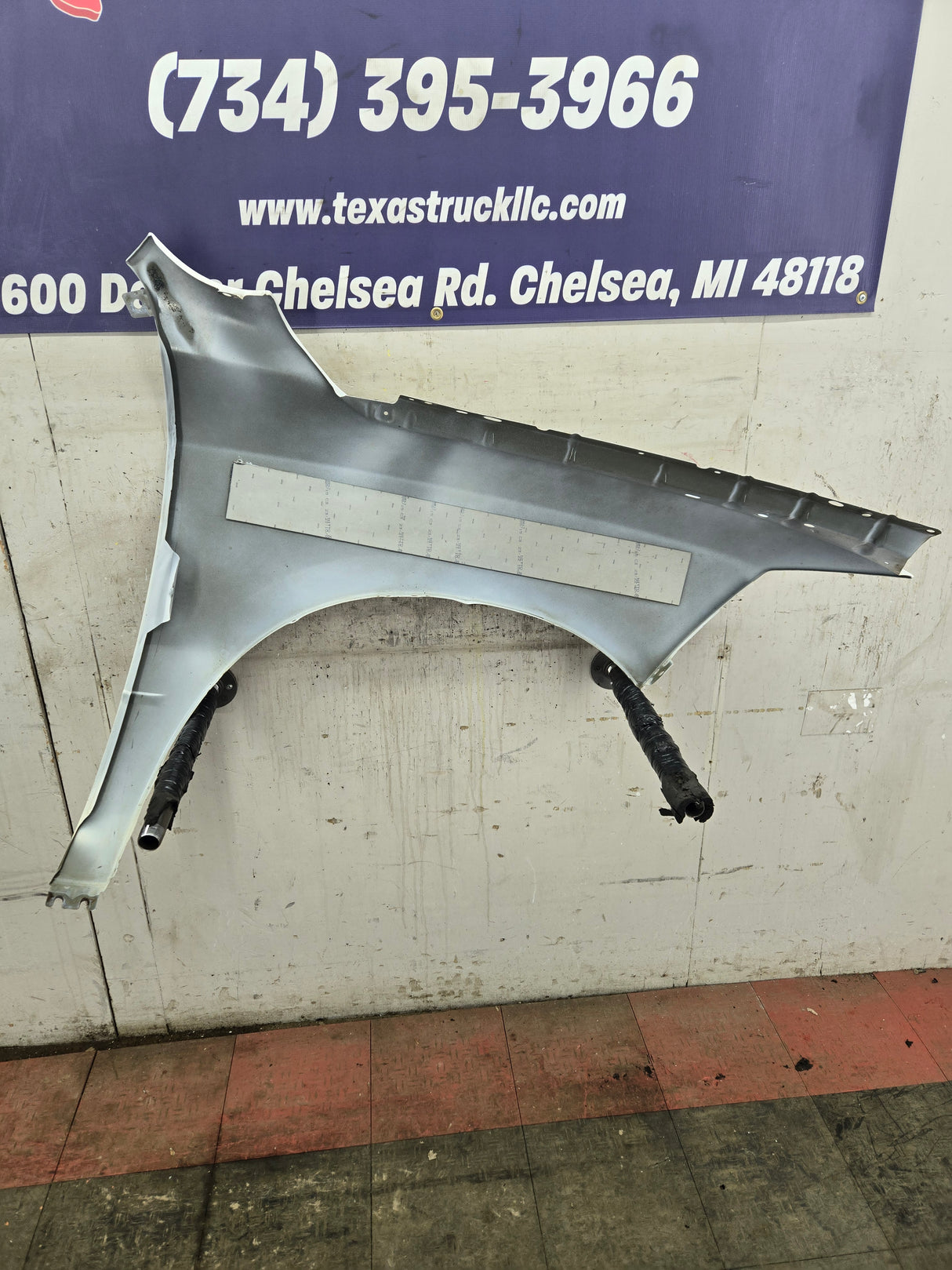 2009-2018 Dodge Ram 4th Gen LH Driver Side Front Fender 1500 2500 3500 - White