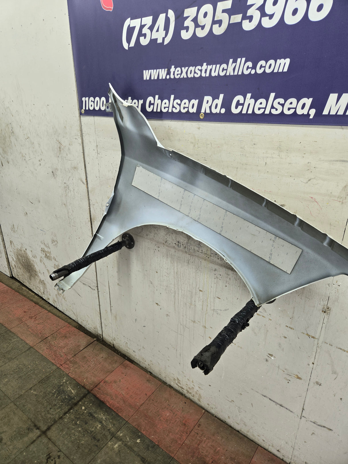 2009-2018 Dodge Ram 4th Gen LH Driver Side Front Fender 1500 2500 3500 - White