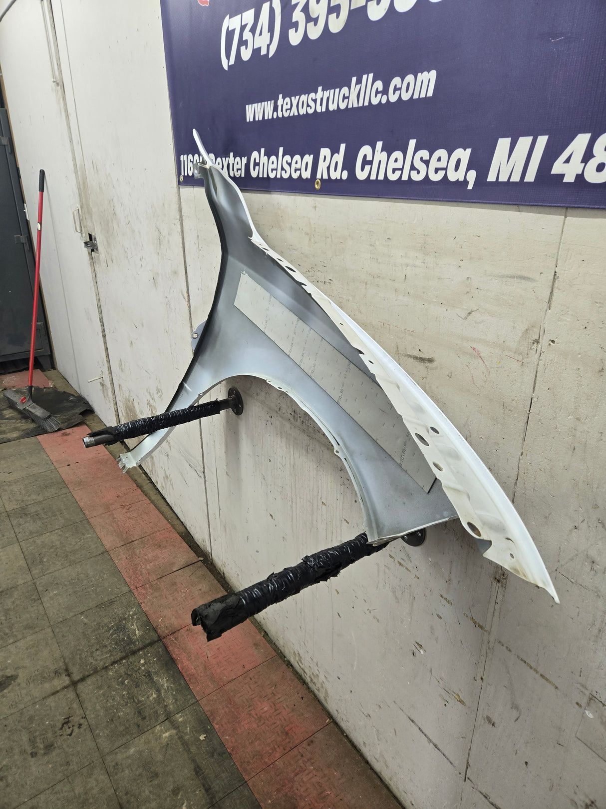 2009-2018 Dodge Ram 4th Gen LH Driver Side Front Fender 1500 2500 3500 - White