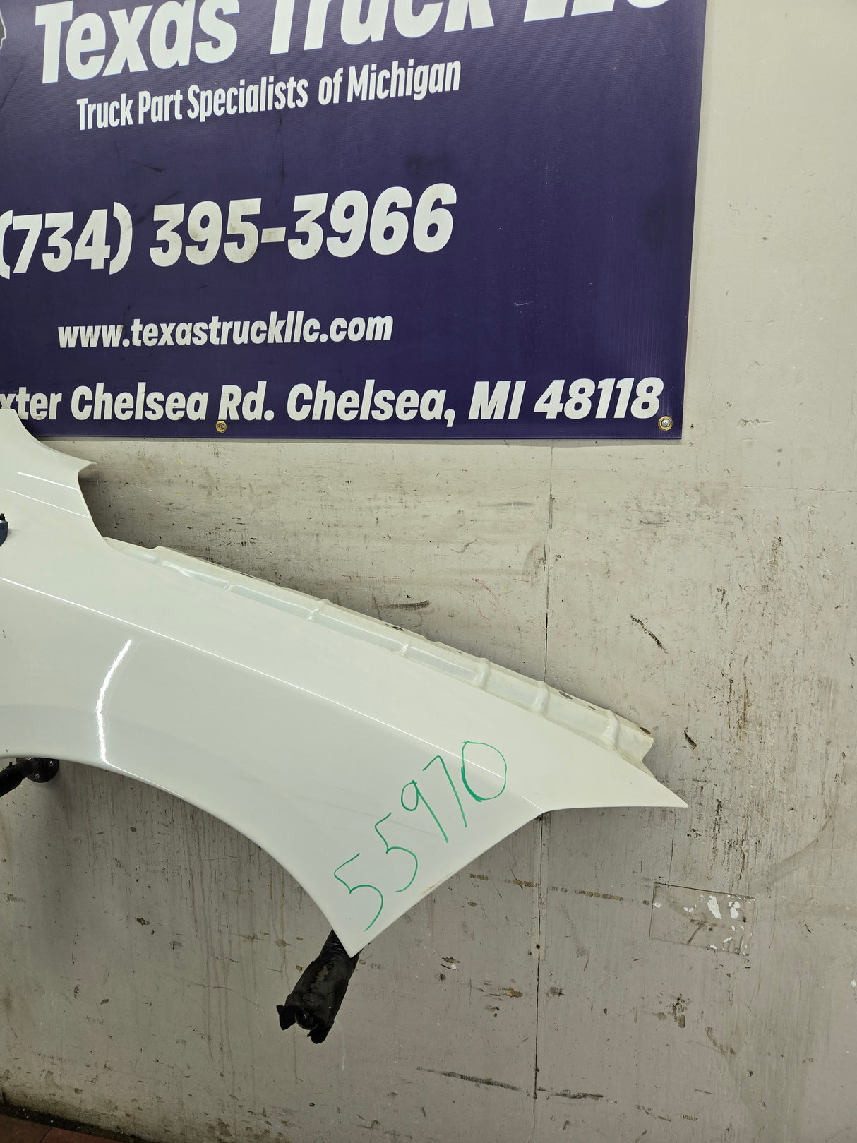 2009-2018 Dodge Ram 4th Gen RH Passenger Side Front Fender 1500 2500 3500 - White