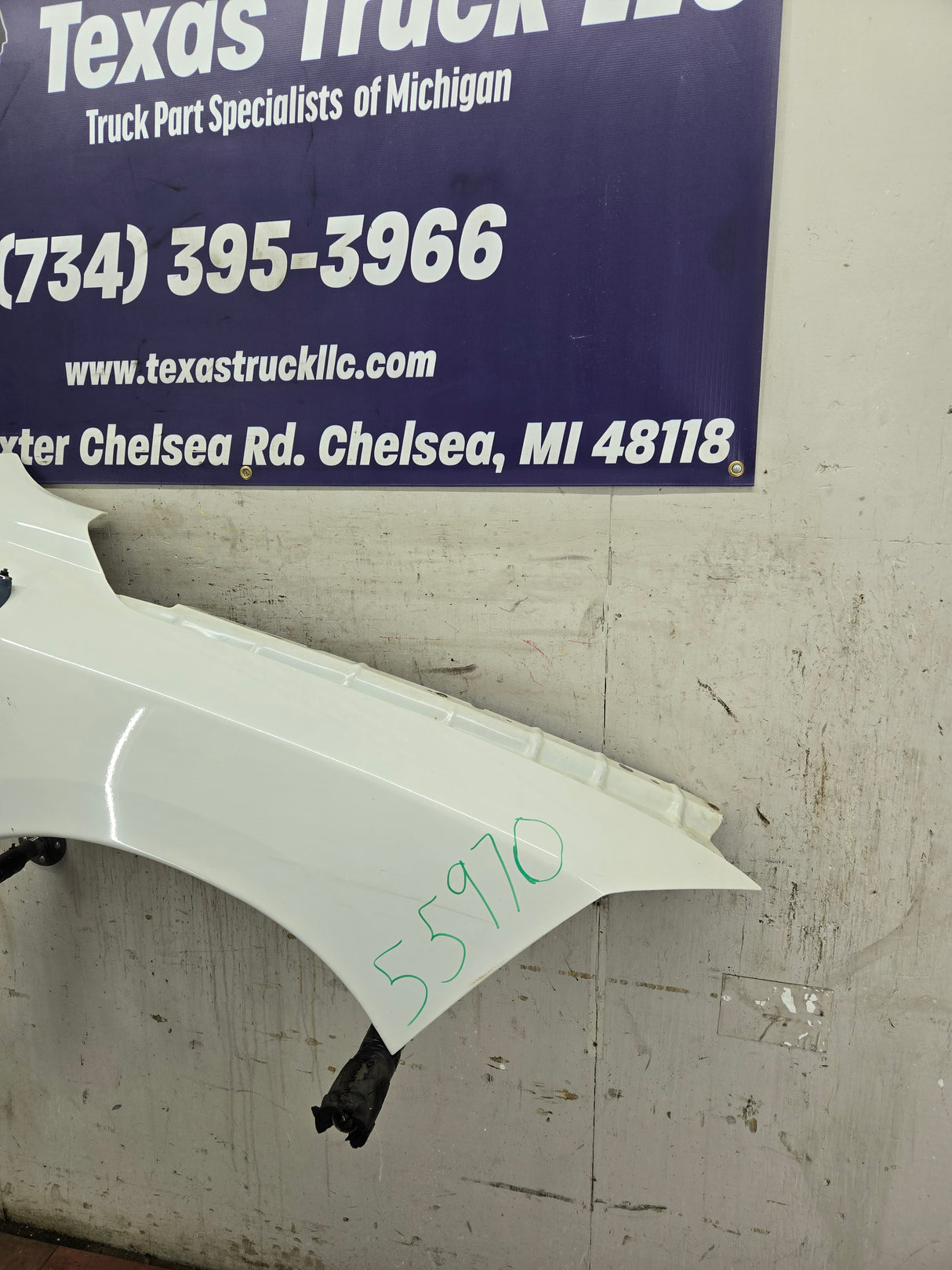 2009-2018 Dodge Ram 4th Gen RH Passenger Side Front Fender 1500 2500 3500 - White