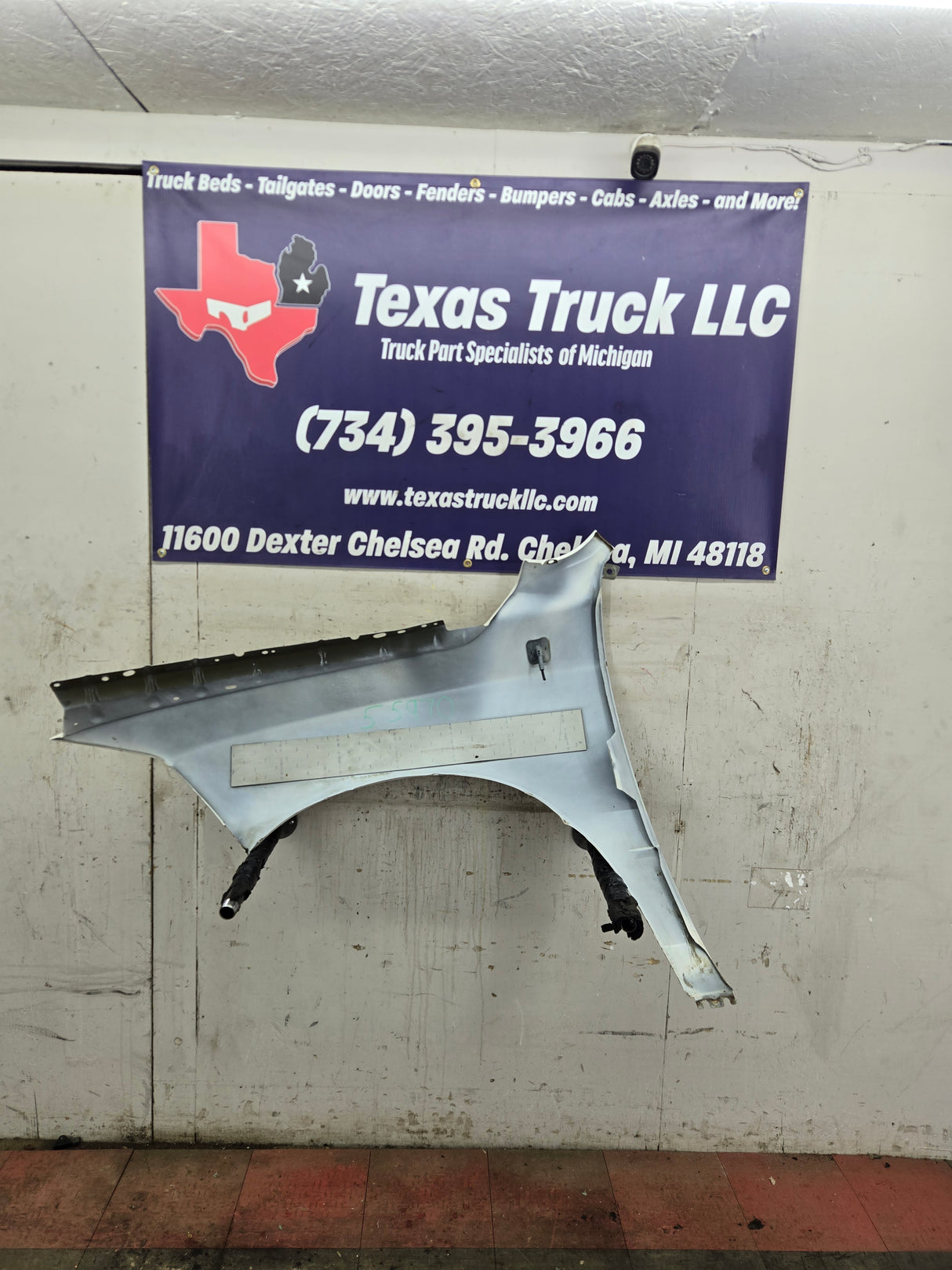 2009-2018 Dodge Ram 4th Gen RH Passenger Side Front Fender 1500 2500 3500 - White