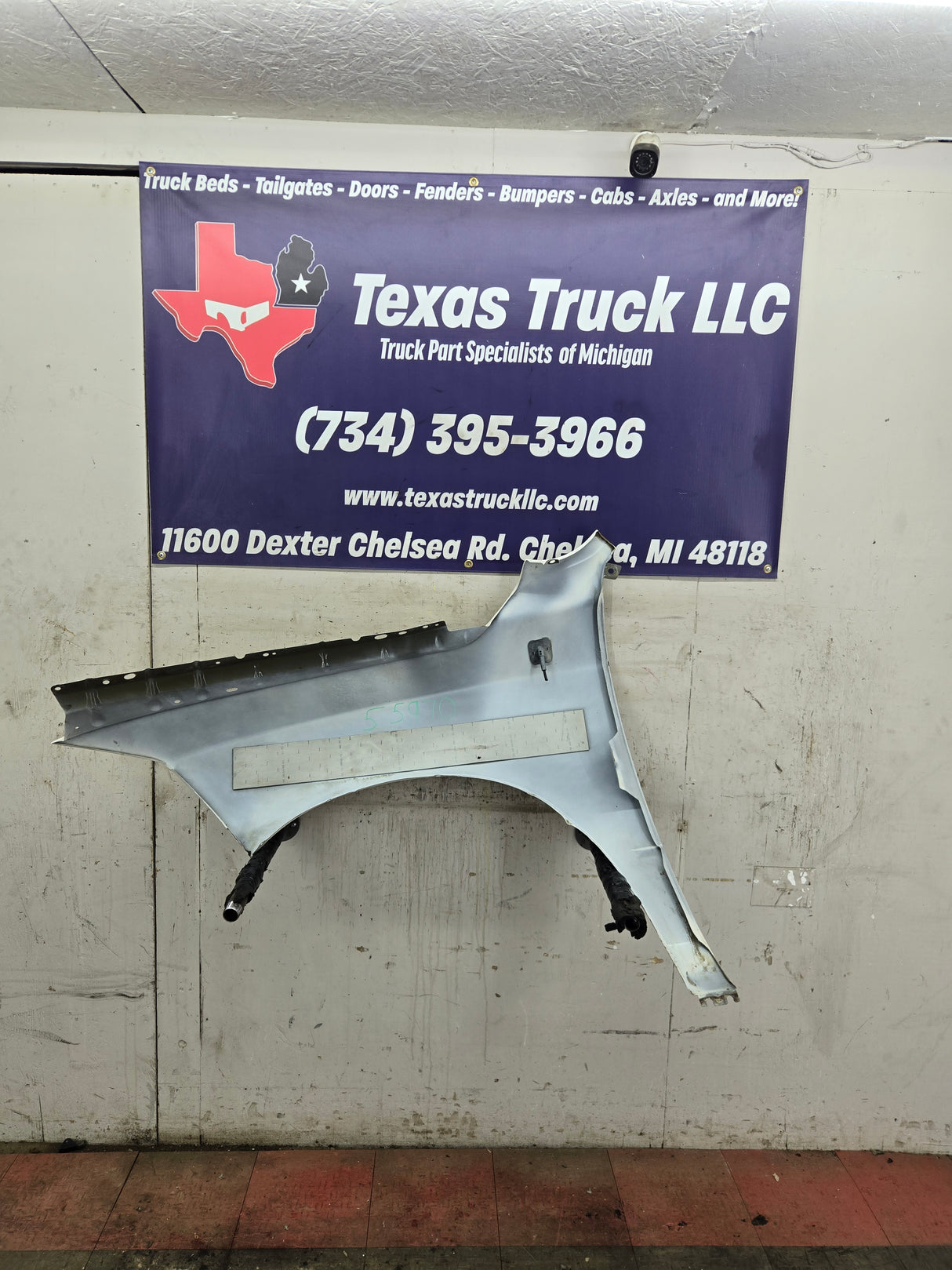 2009-2018 Dodge Ram 4th Gen RH Passenger Side Front Fender 1500 2500 3500 - White