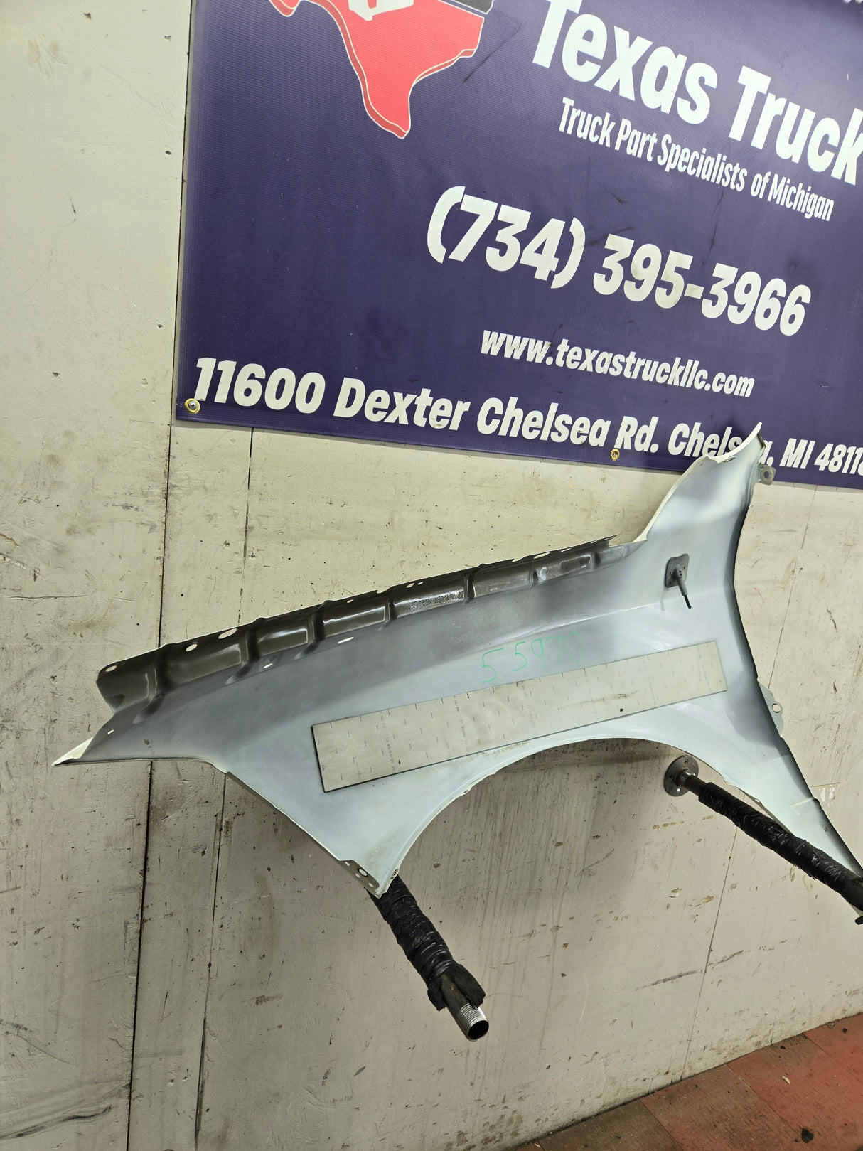 2009-2018 Dodge Ram 4th Gen RH Passenger Side Front Fender 1500 2500 3500 - White