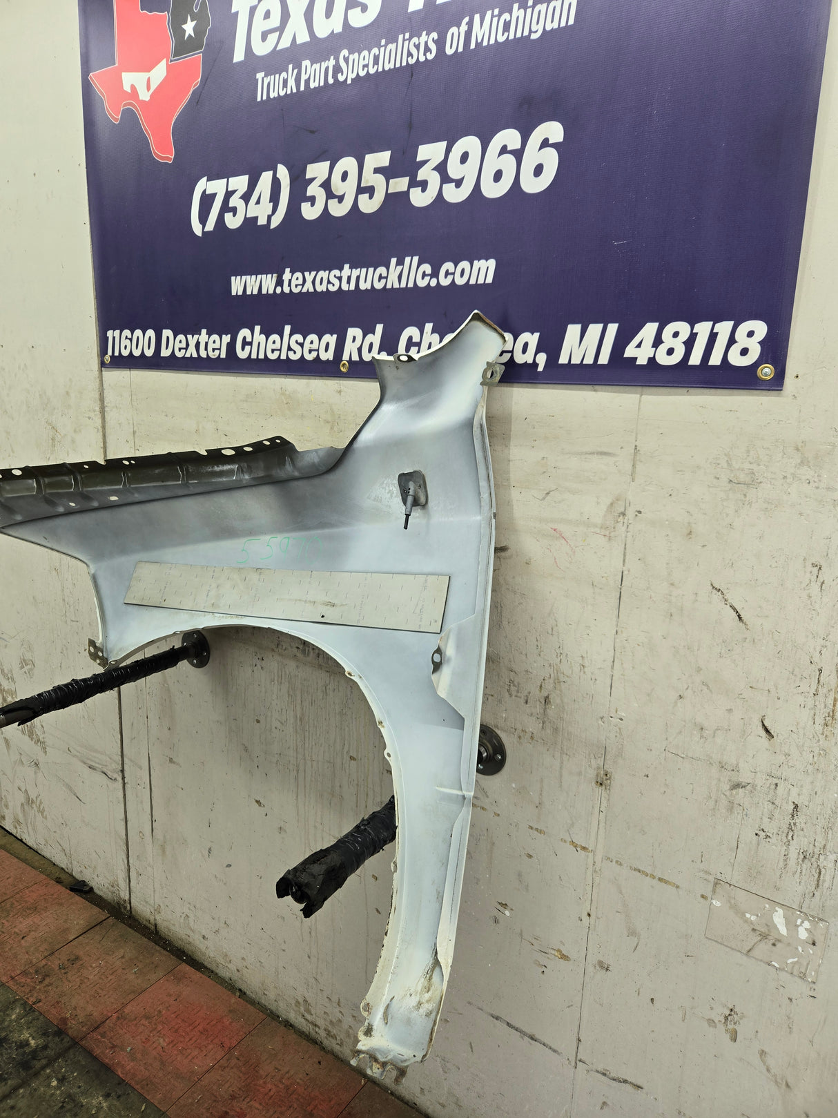 2009-2018 Dodge Ram 4th Gen RH Passenger Side Front Fender 1500 2500 3500 - White