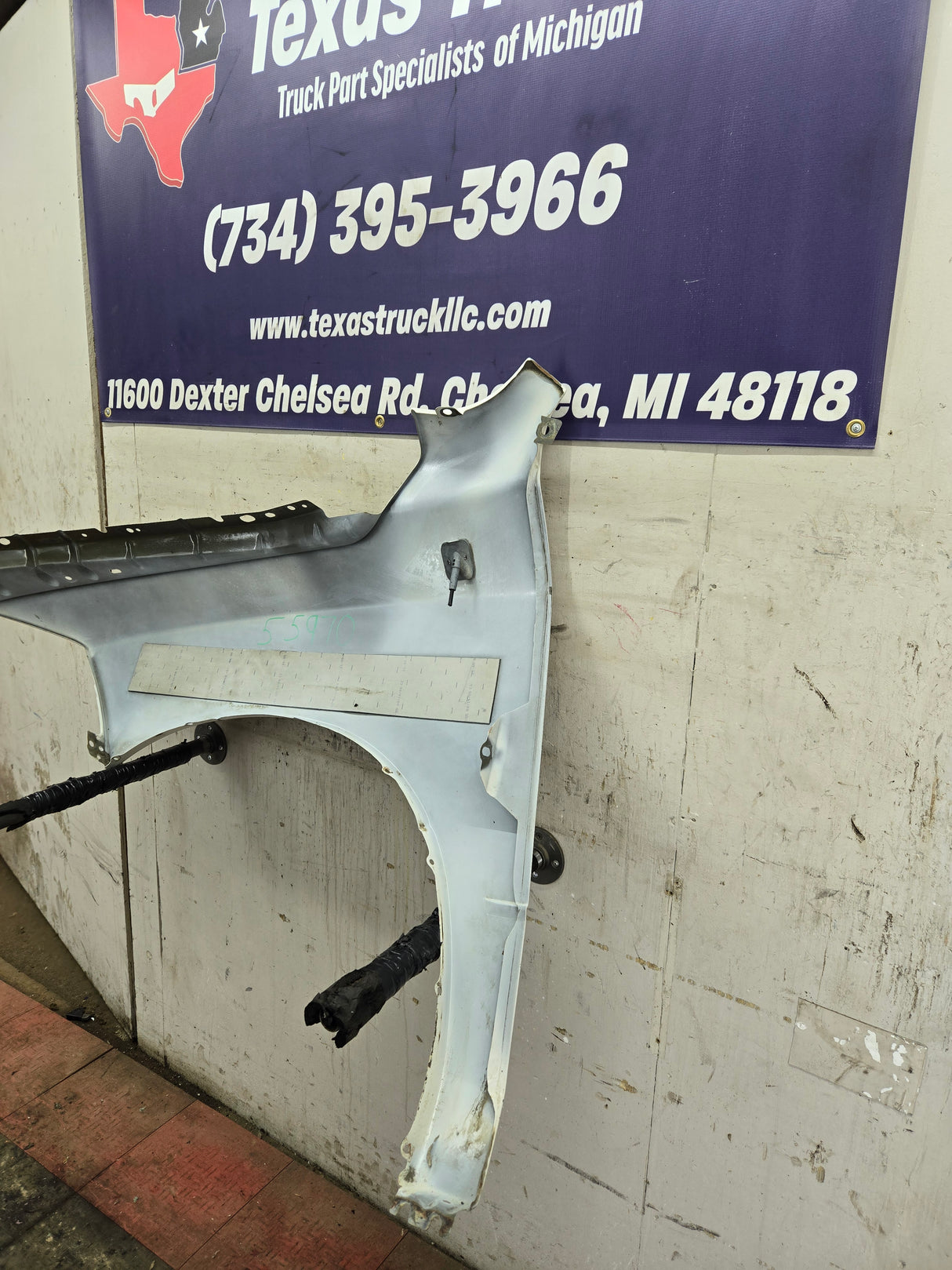 2009-2018 Dodge Ram 4th Gen RH Passenger Side Front Fender 1500 2500 3500 - White