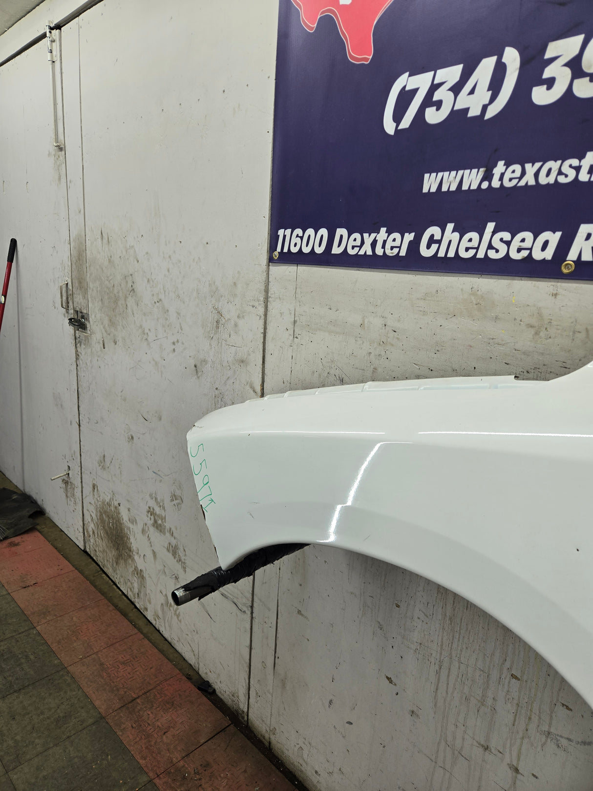 2009-2018 Dodge Ram 4th Gen LH Driver Side Front Fender 1500 2500 3500 - Cream White