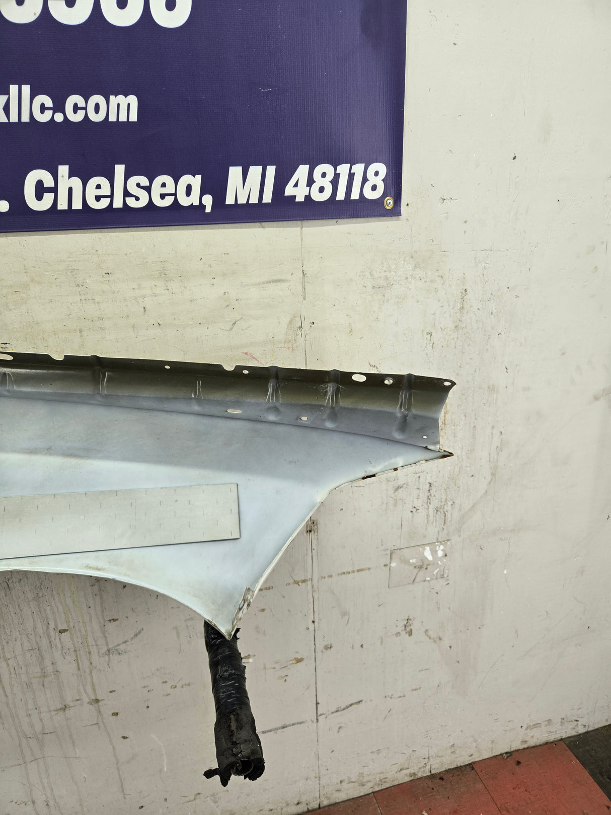 2009-2018 Dodge Ram 4th Gen LH Driver Side Front Fender 1500 2500 3500 - Cream White