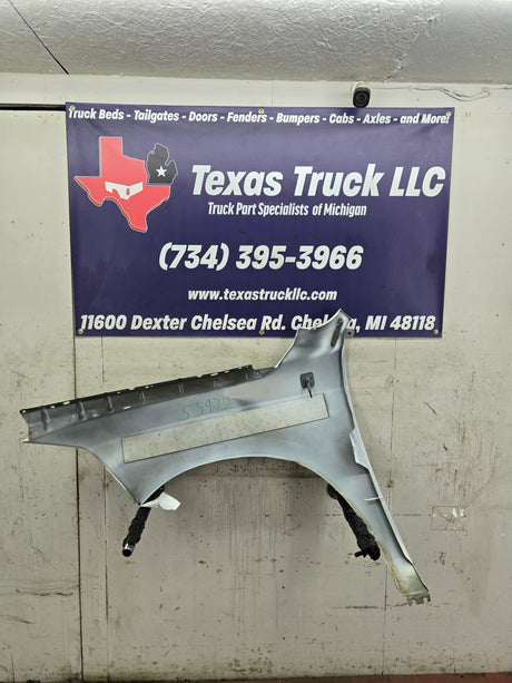 2009-2018 Dodge Ram 4th Gen RH Passenger Side Front Fender 1500 2500 3500 - White