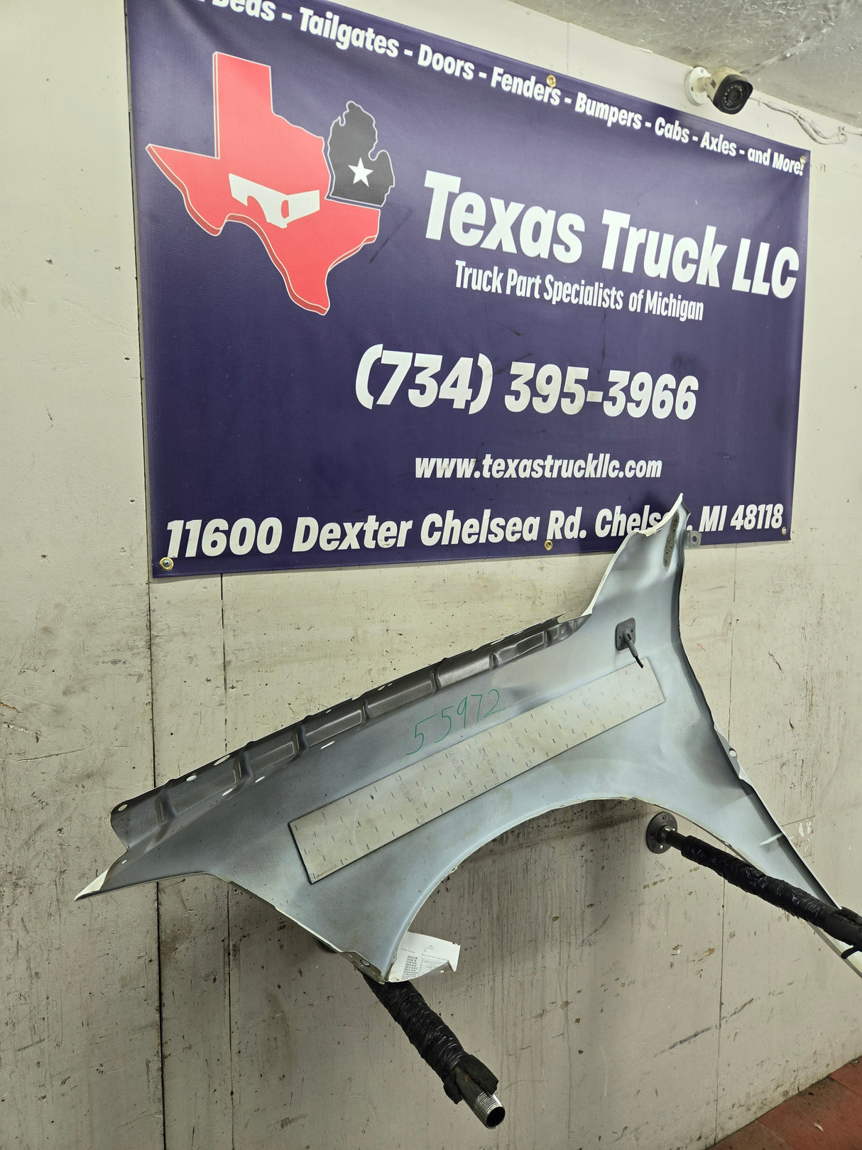 2009-2018 Dodge Ram 4th Gen RH Passenger Side Front Fender 1500 2500 3500 - White